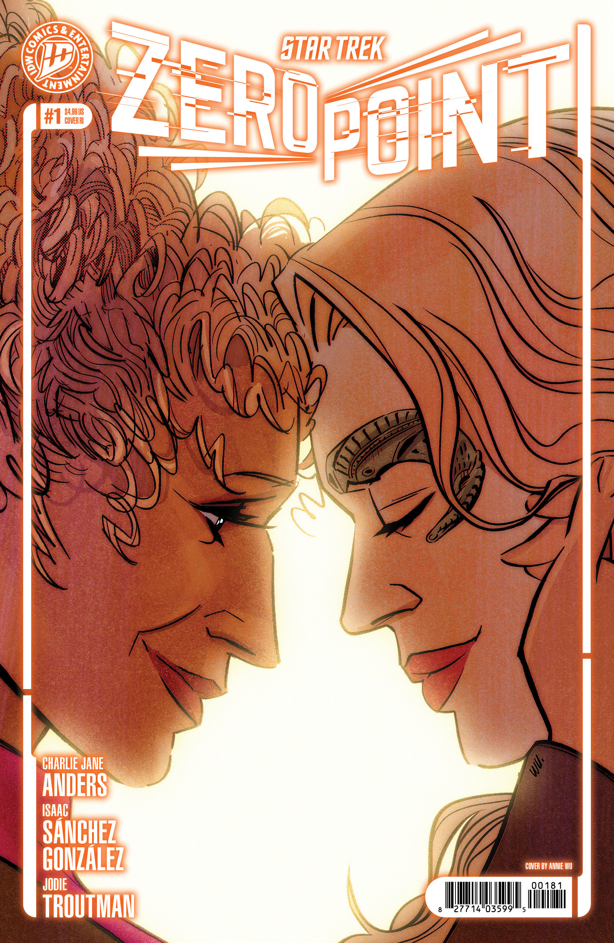 Star Trek: Zero Point #1 Variant Ri (50) (Wu)
