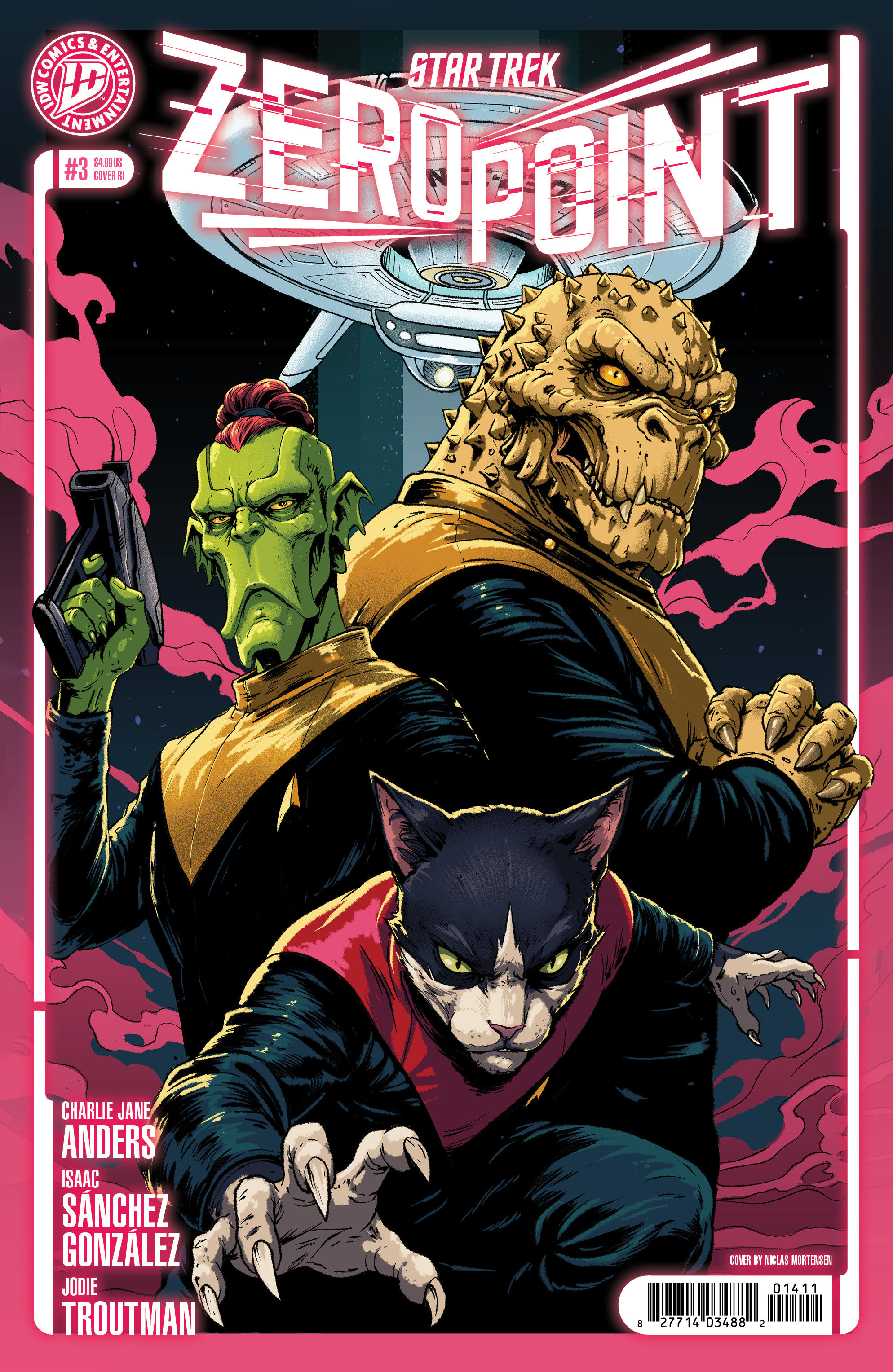 Star Trek: Zero Point #3 Variant Ri (10) (Mortensen)