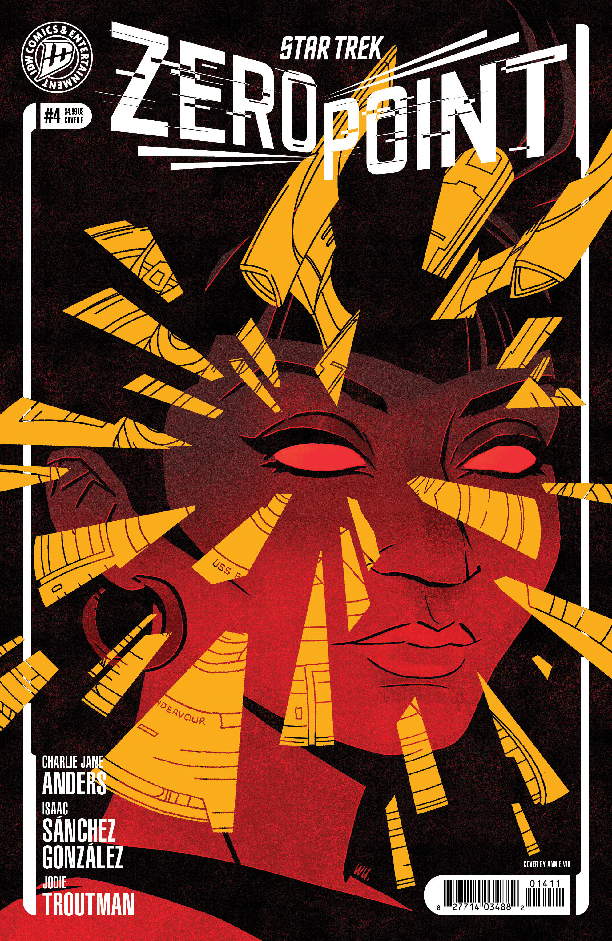 Star Trek: Zero Point #4 Variant B (Wu)