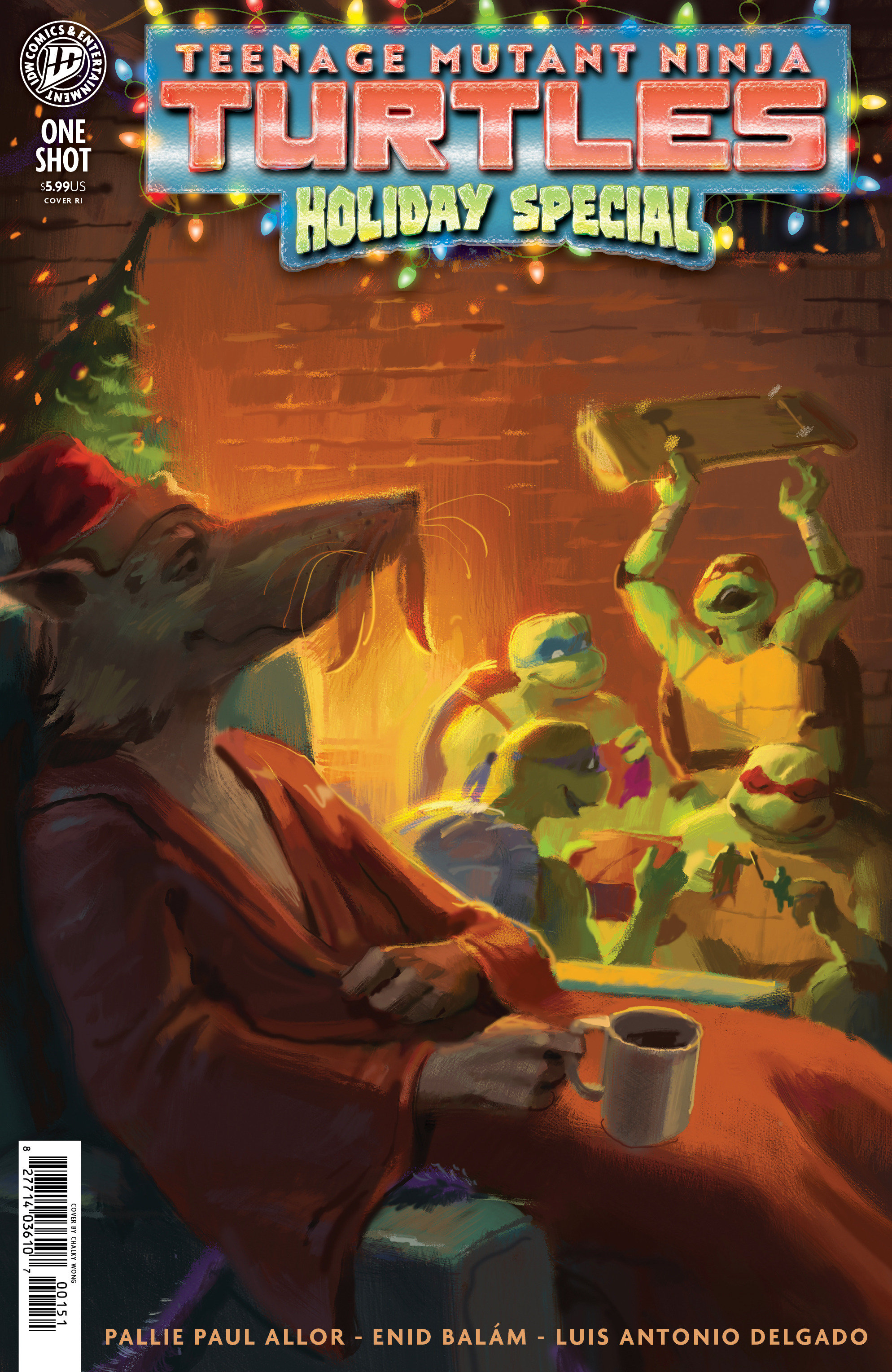 Teenage Mutant Ninja Turtles: Holiday Special Variant Ri (25) (Chalky Wong)