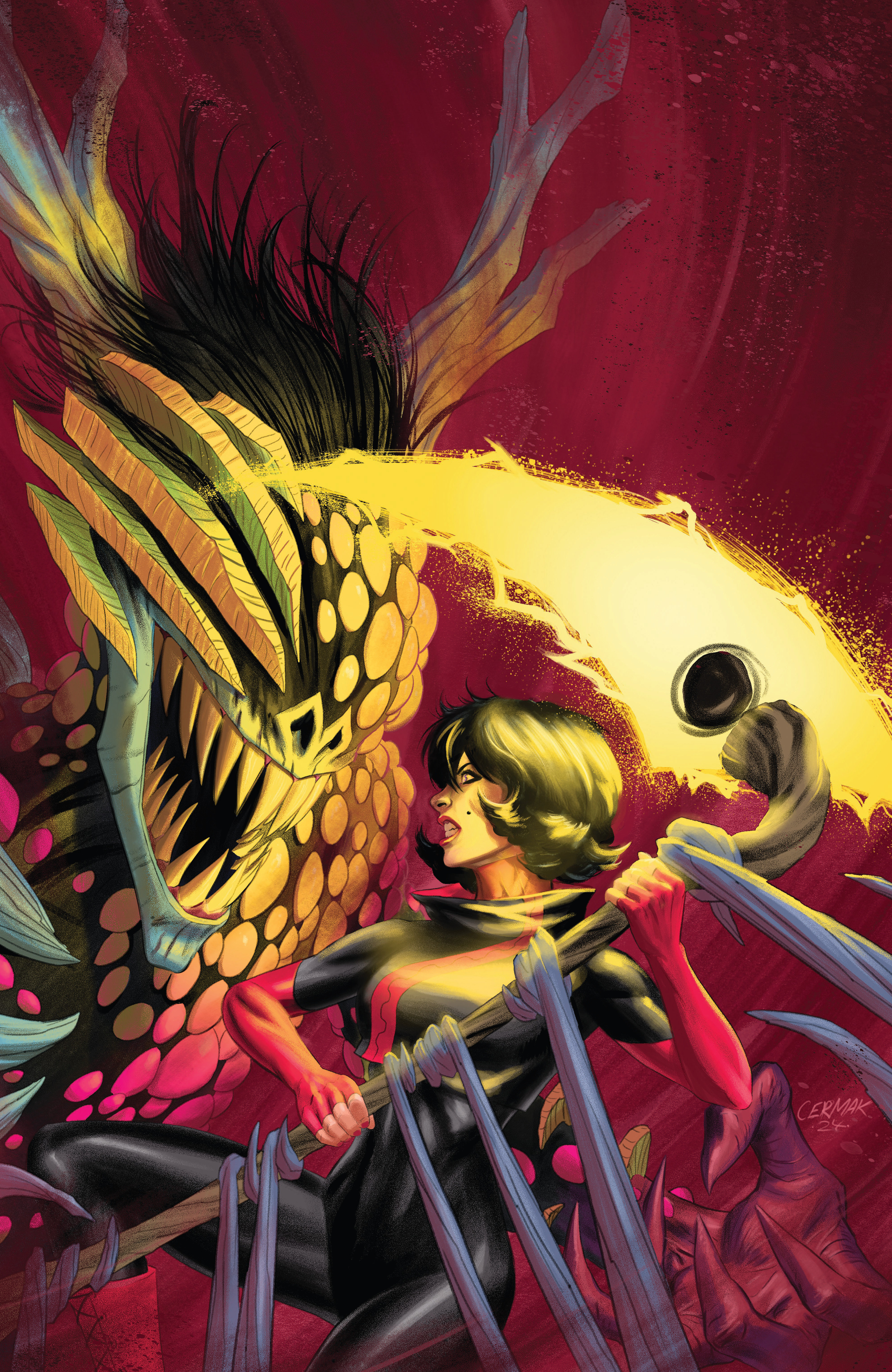 Grim #23 F 1 in 25 Variant Edition (Full Art, Cermak)