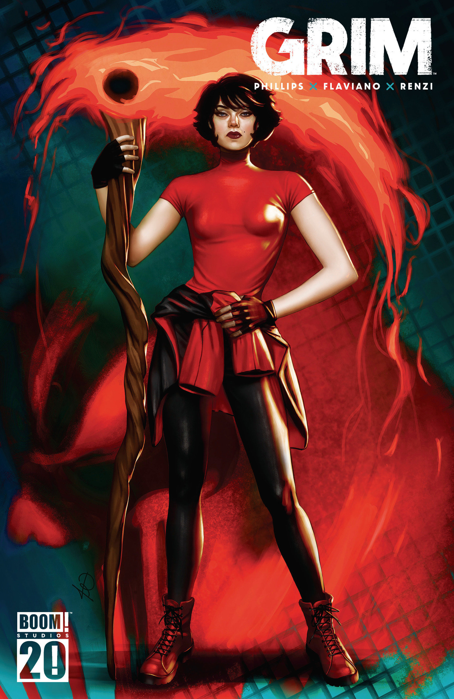Weekly Pull list - Grim #24 C BOOM 20th Anniversary Variant (Dressed, Puebla)