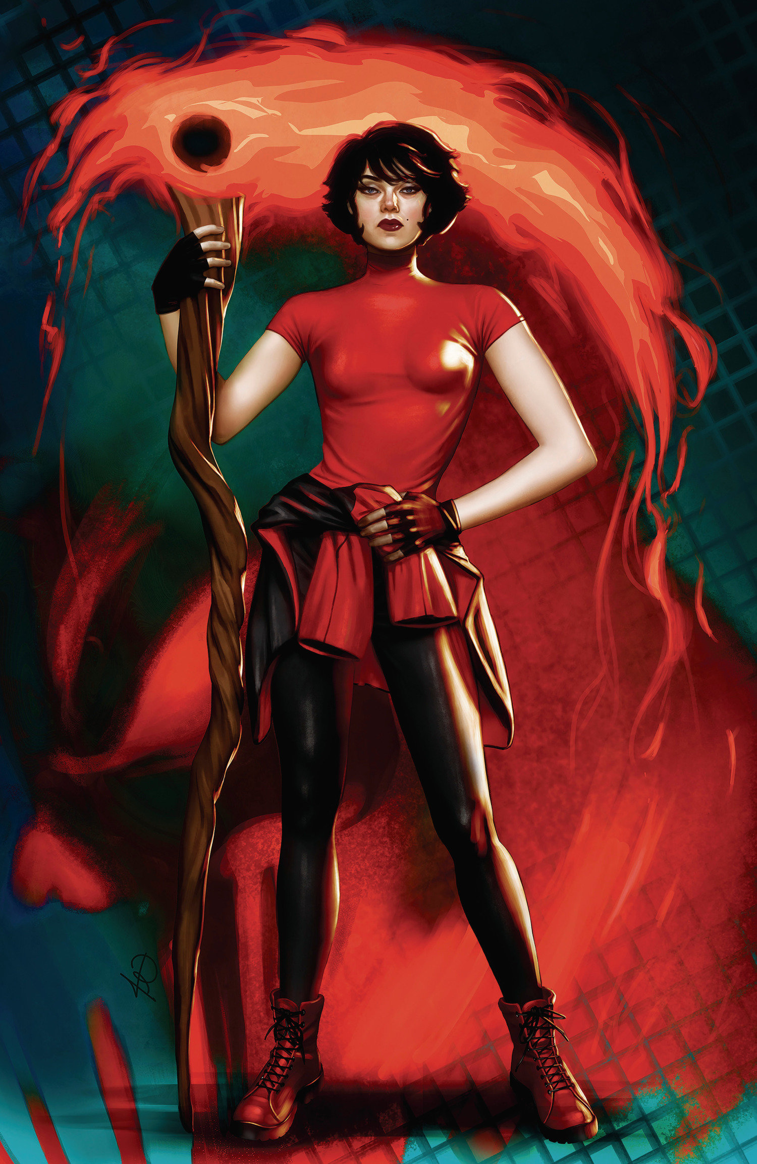 Weekly Pull list - Grim #24 E 1:20 INCV BOOM 20th Anniversary Variant (Full Art, Puebla)