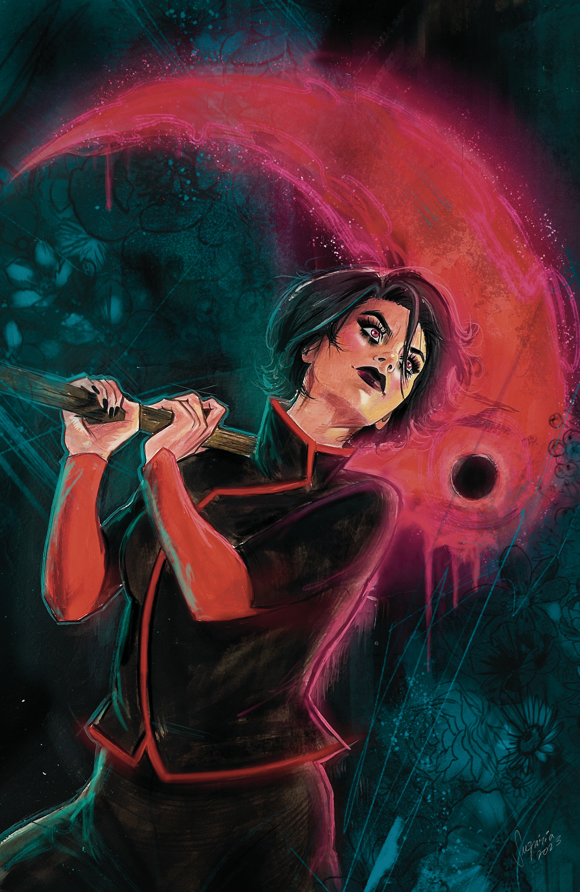 Grim #24 F 1 in 25 Variant Edition (Full Art, Vilchez)
