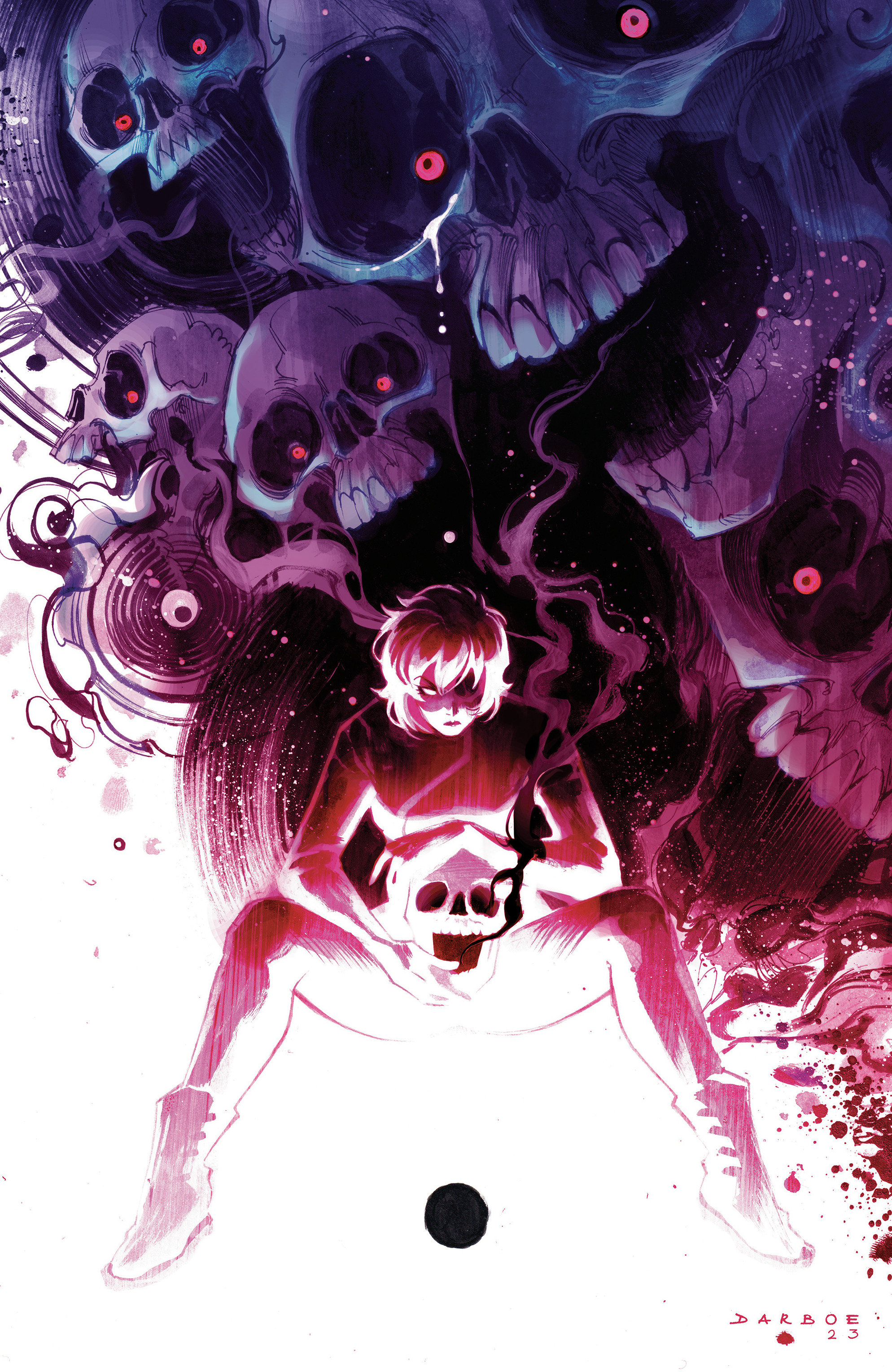 Weekly Pull list - Grim #25 E 1:10 INCV Wraparound (Full Art, Darboe)