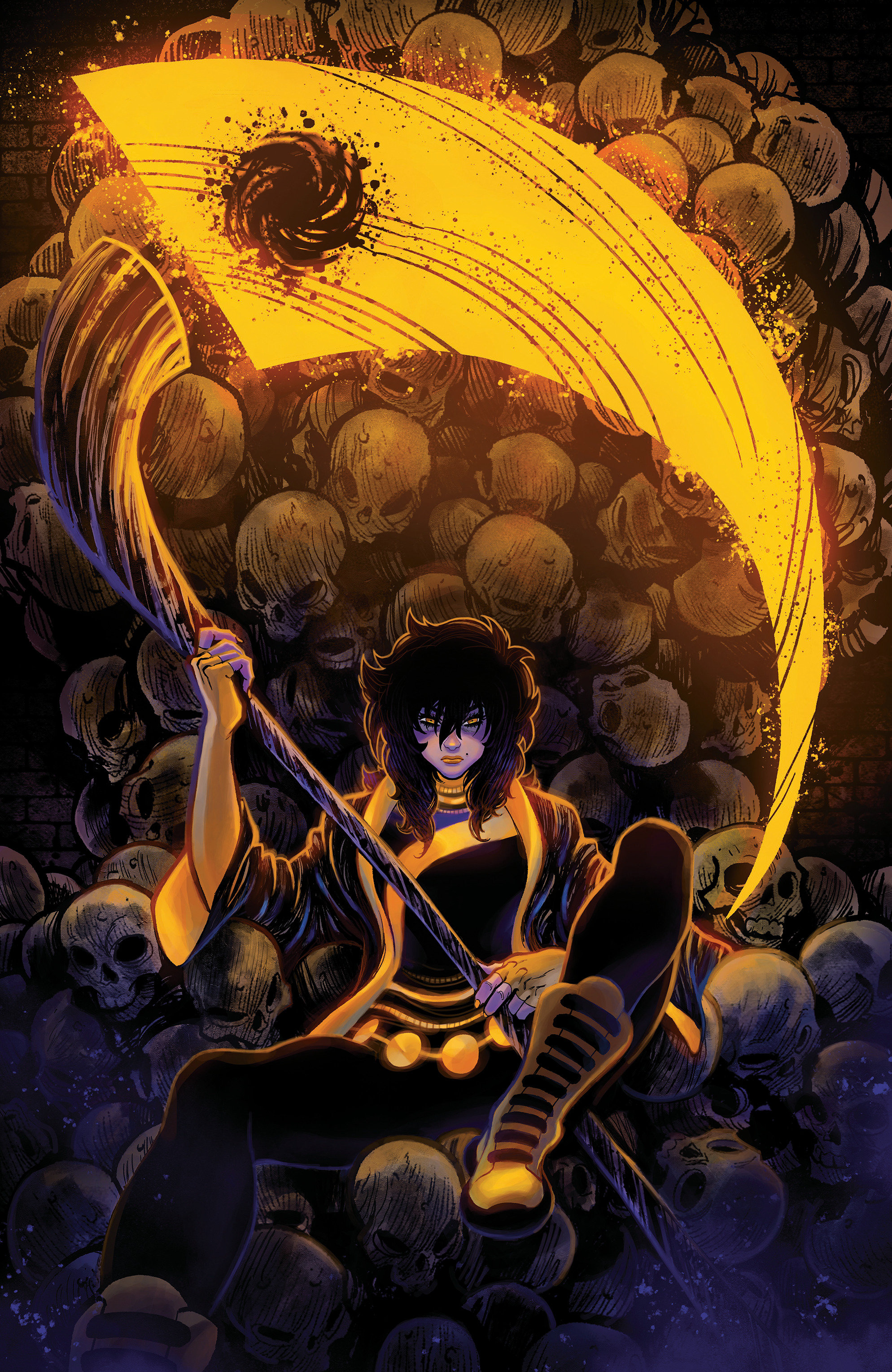 Weekly Pull list - Grim #25 F 1:15 INCV (Full Art, Flaviano)