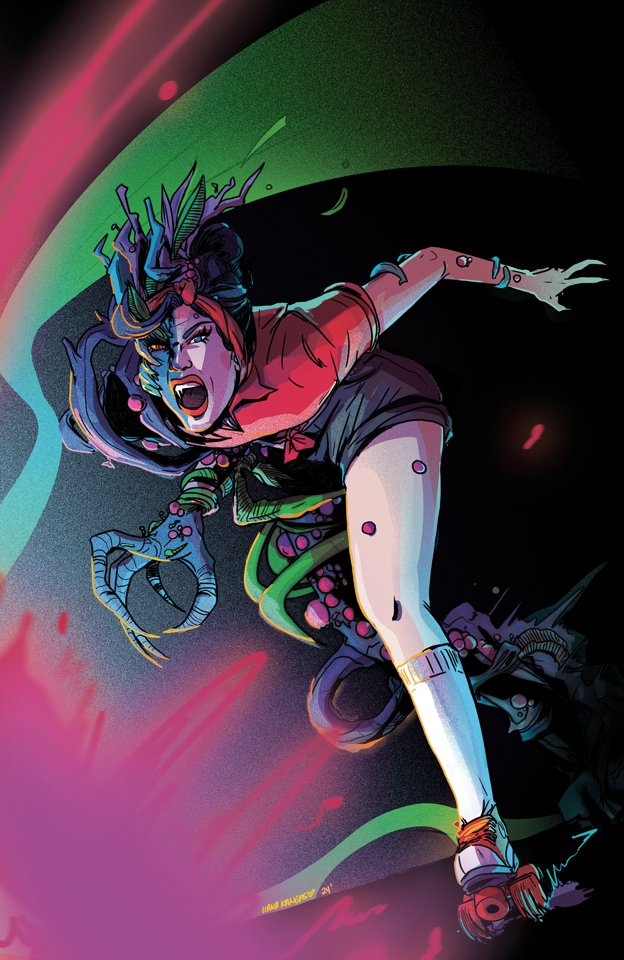 Weekly Pull list - Grim #25 H 1:25 INCV (Full Art, Kangas)