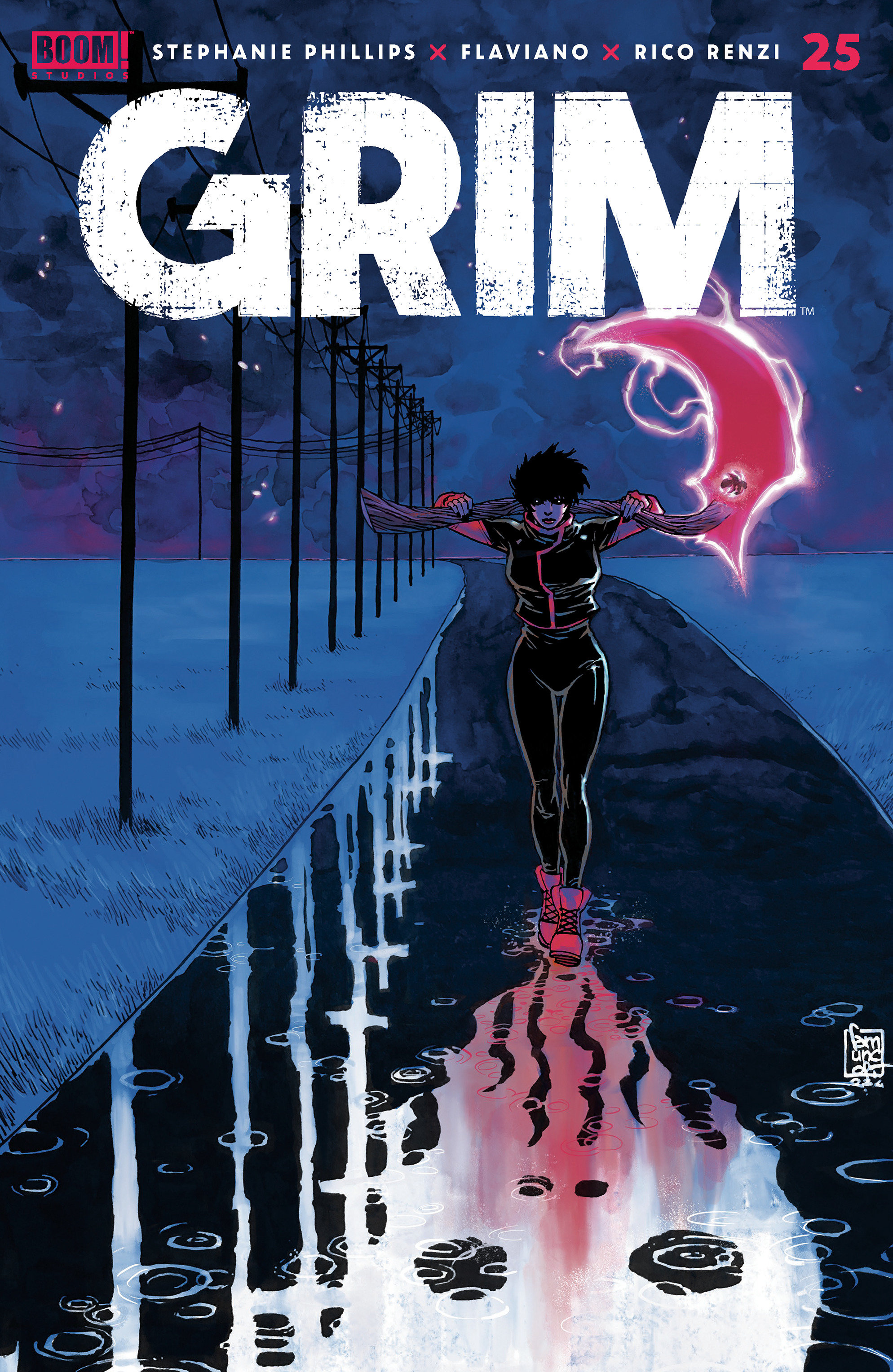 Weekly Pull list - Grim #25 J FOC Reveal Variant (Dressed, Camuncoli)