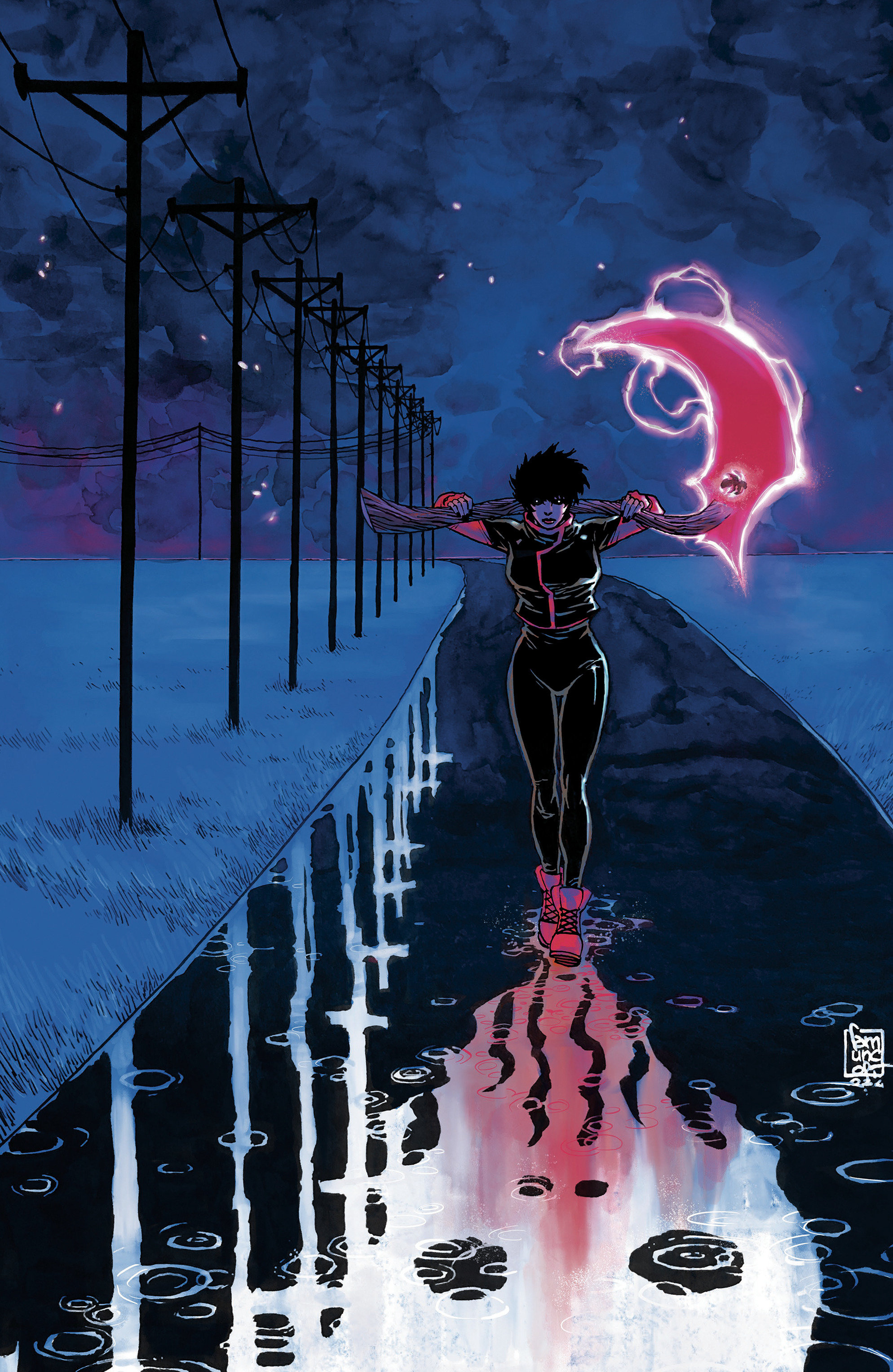 Weekly Pull list - Grim #25 K FOC Reveal Foil Variant (Full Art, Foil, Camuncoli)