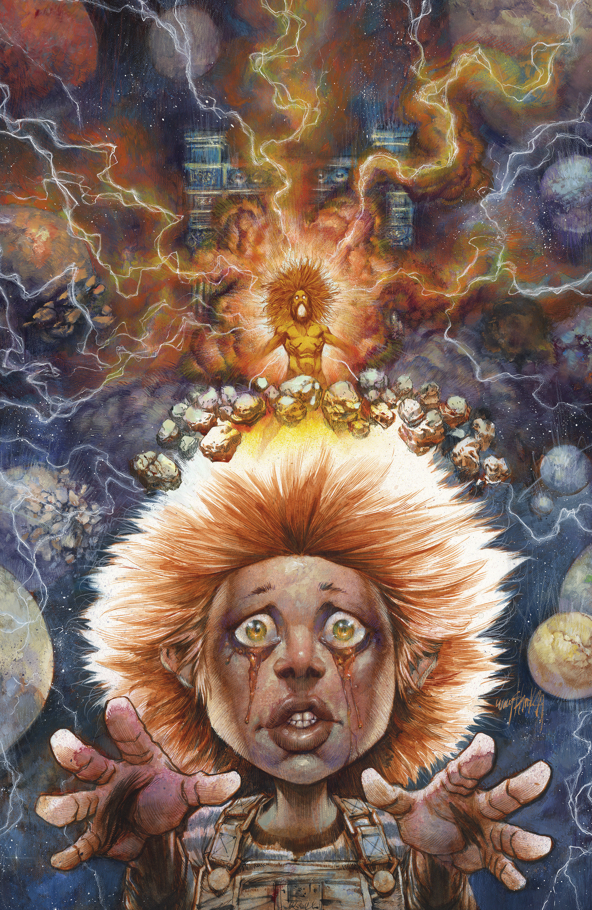 The Amory Wars: No World For Tomorrow #12 C 1 in 10 Variant Edition (Full Art, Wayshak)