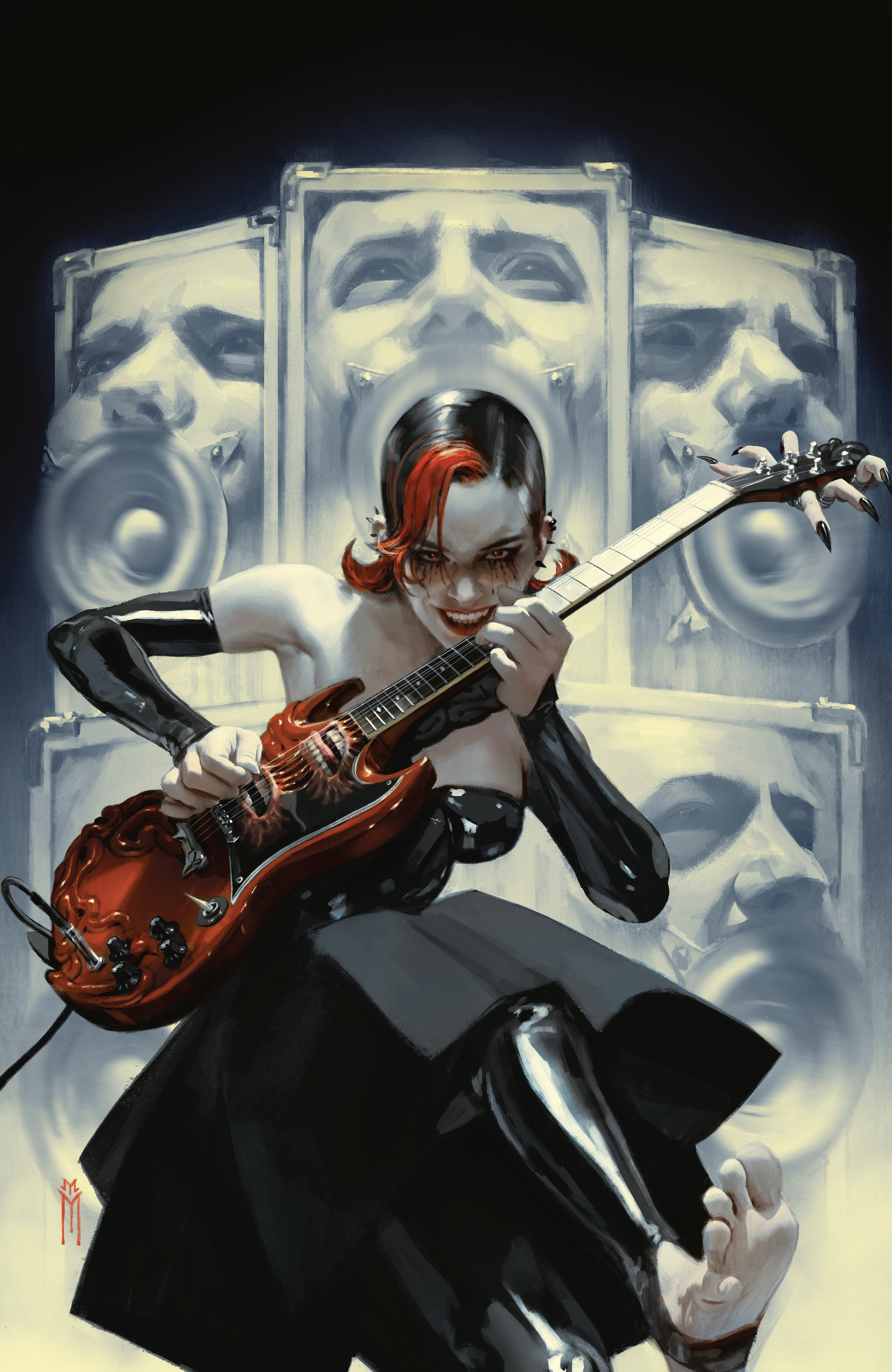 Weekly Pull list - Hello Darkness #14 F 1:10 INCV (Full Art, Mercado)