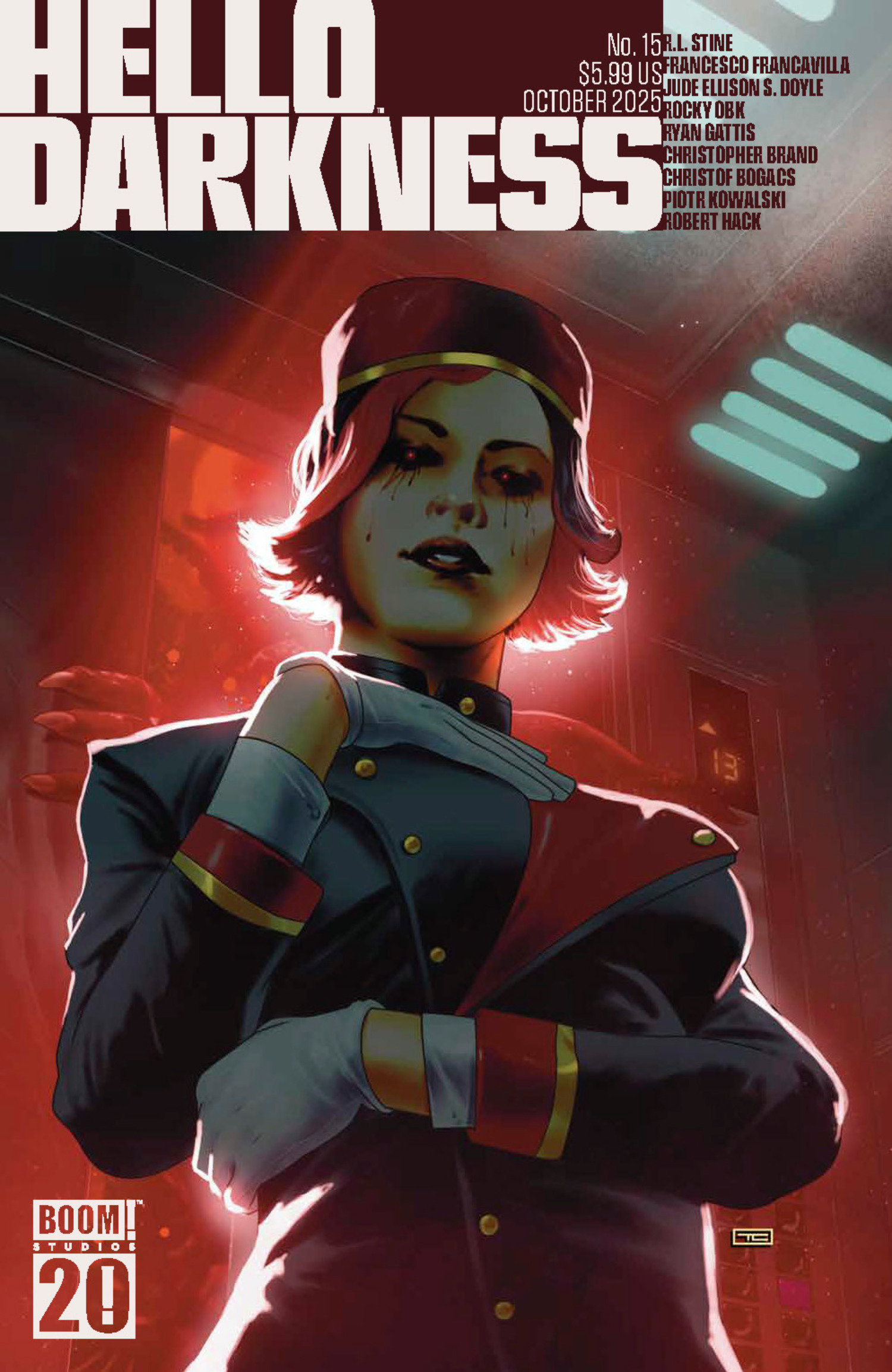 Weekly Pull list - Hello Darkness #15 D BOOM 20th Anniversary Variant (Dressed, Clarke)