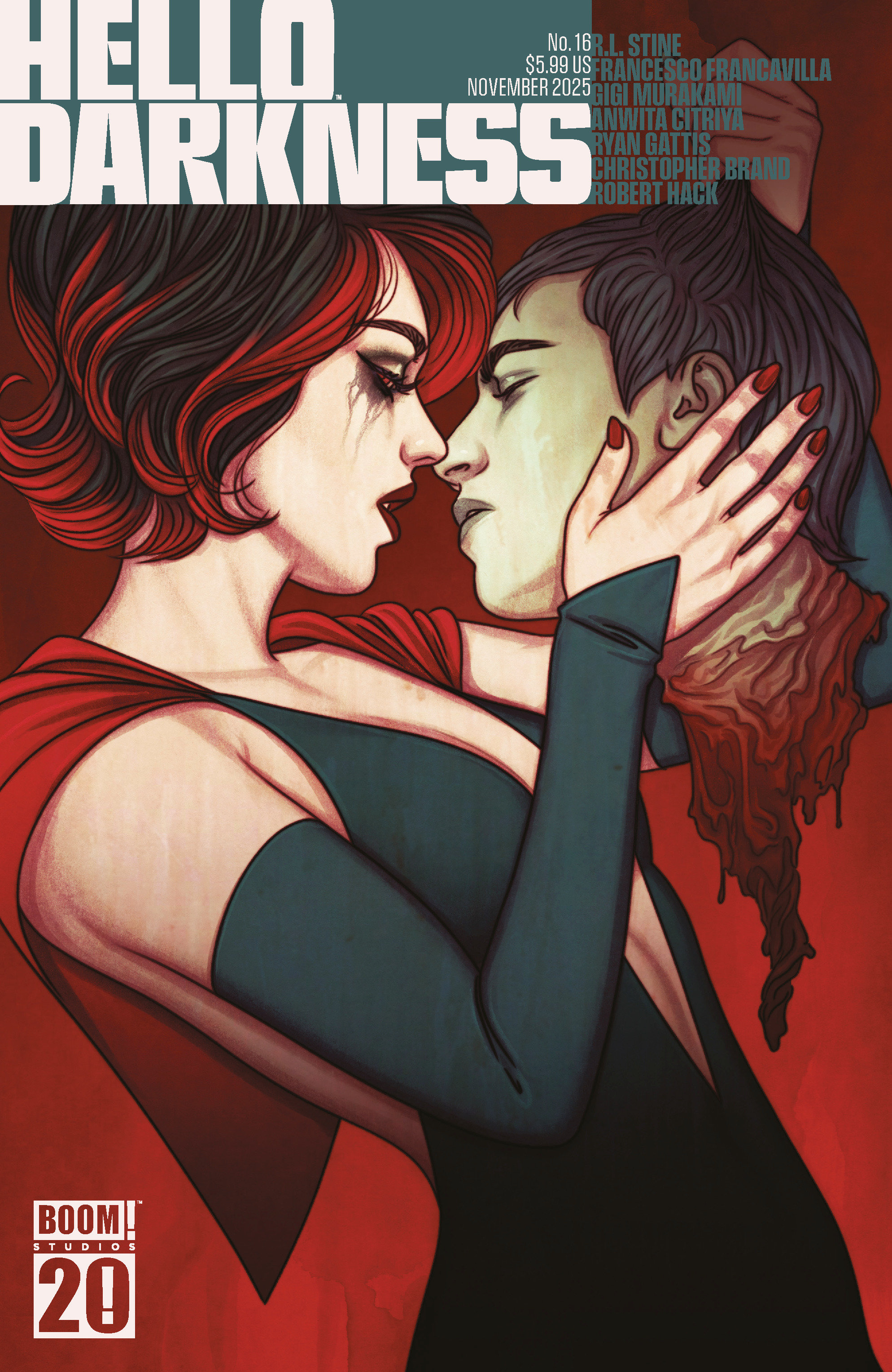 Weekly Pull list - Hello Darkness #16 D BOOM 20th Anniversary Variant (Dressed, Frison)
