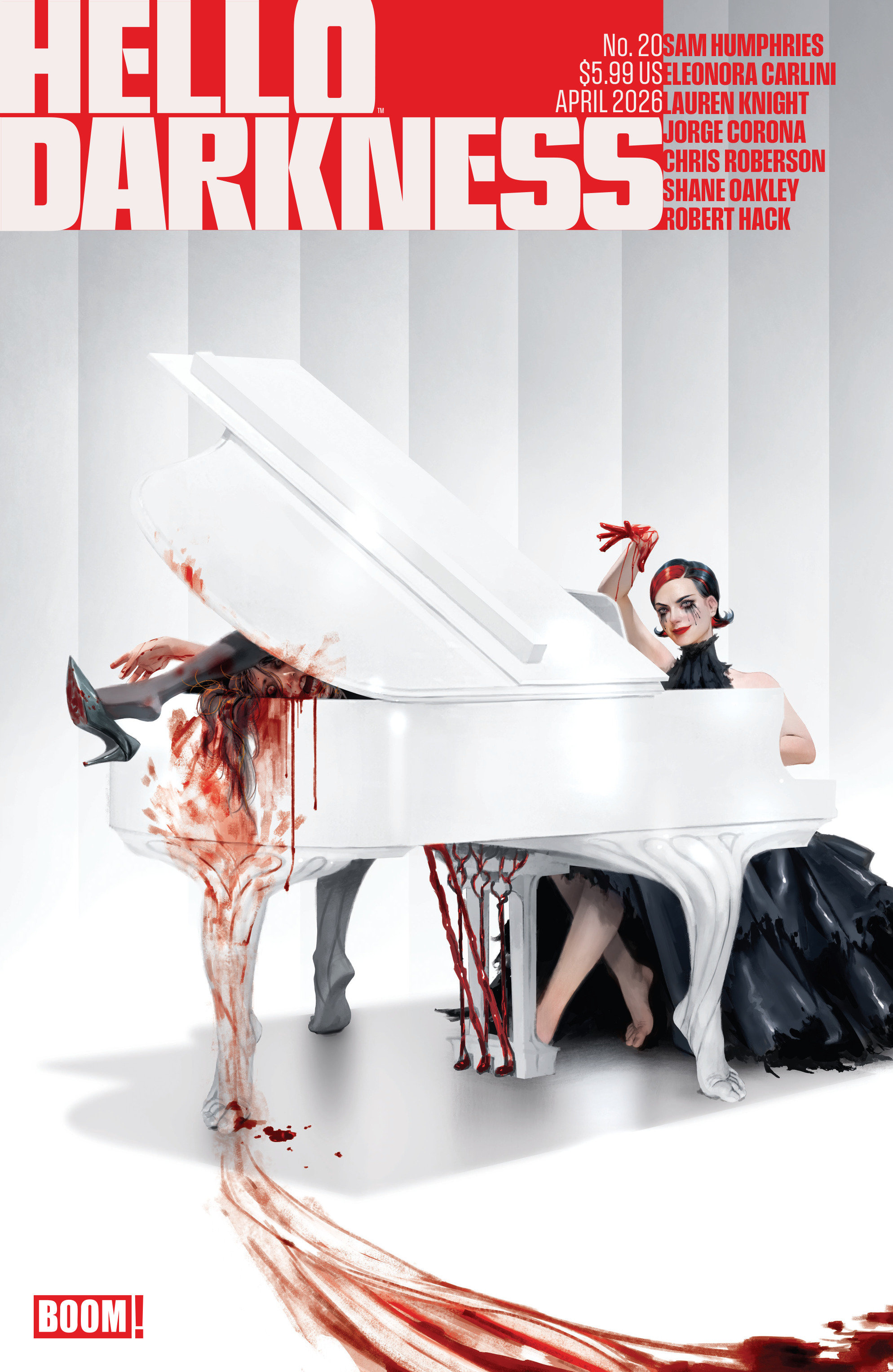 Hello Darkness #20 F FOC Reveal Variant (Dressed, Mercado)