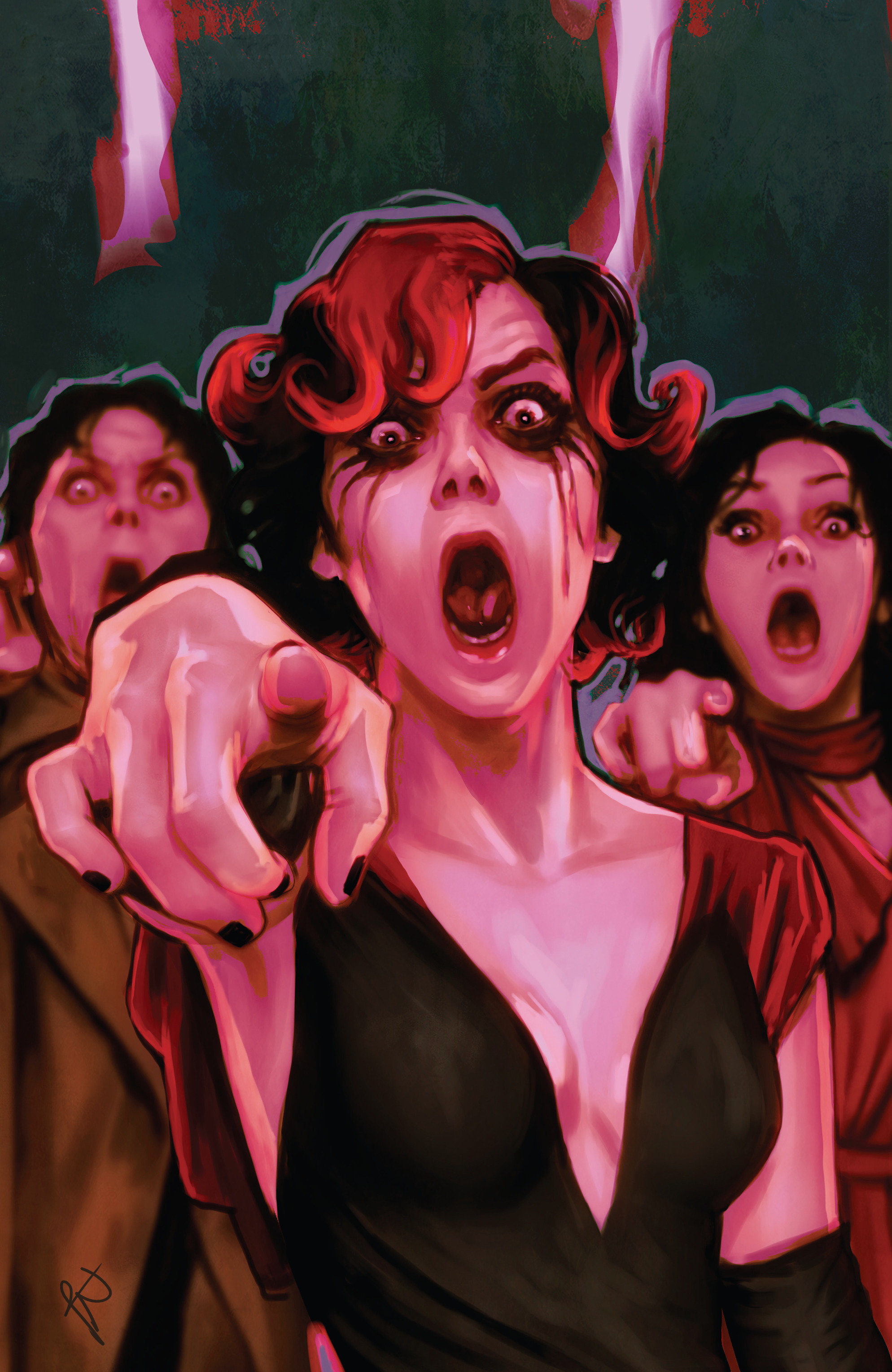 Hello Darkness #28 D 1 in 10 Variant Edition (Full Art, Puebla)