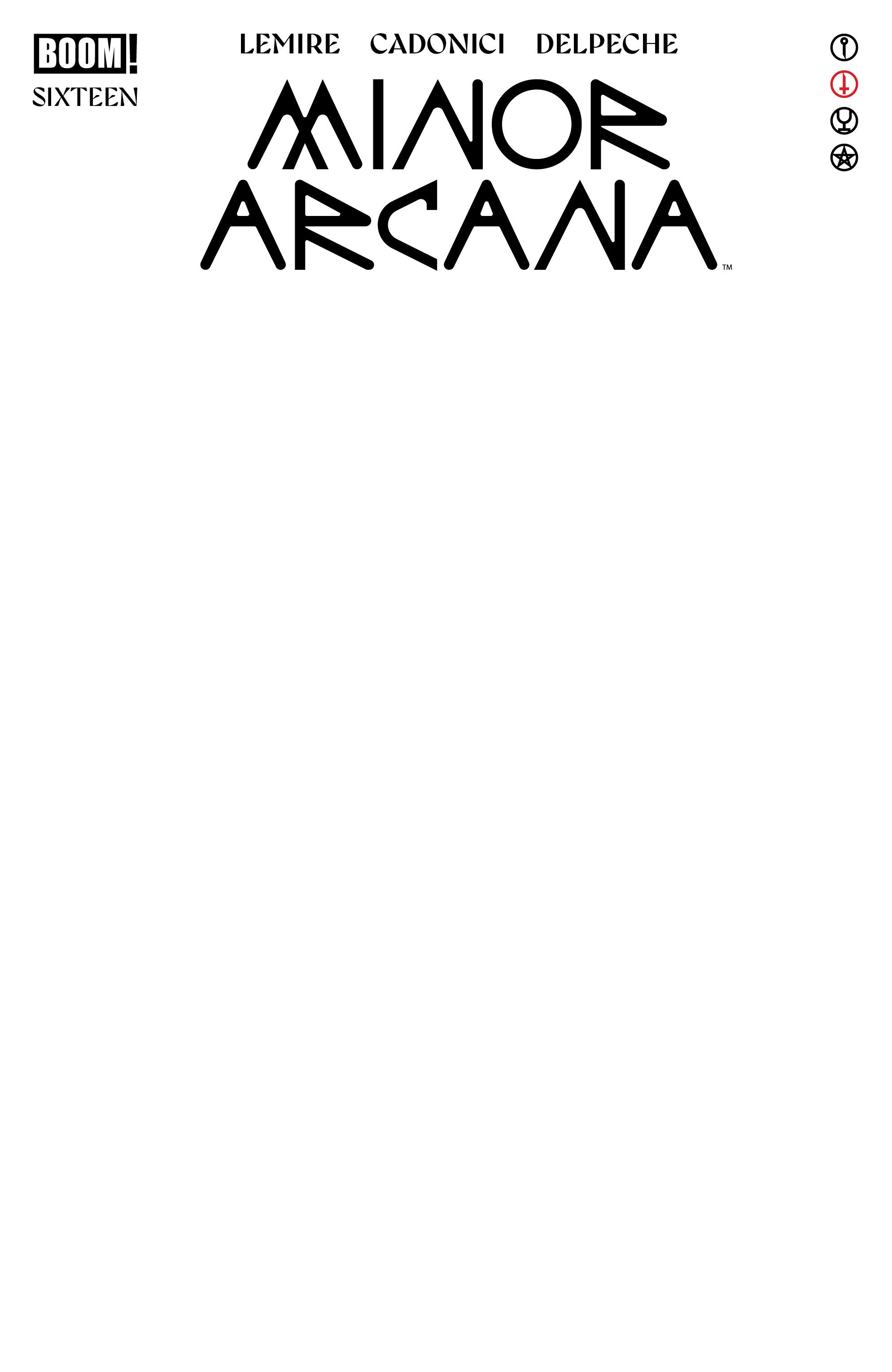 Minor Arcana #16 C Blank Sketch Variant (Dressed, Sketch)