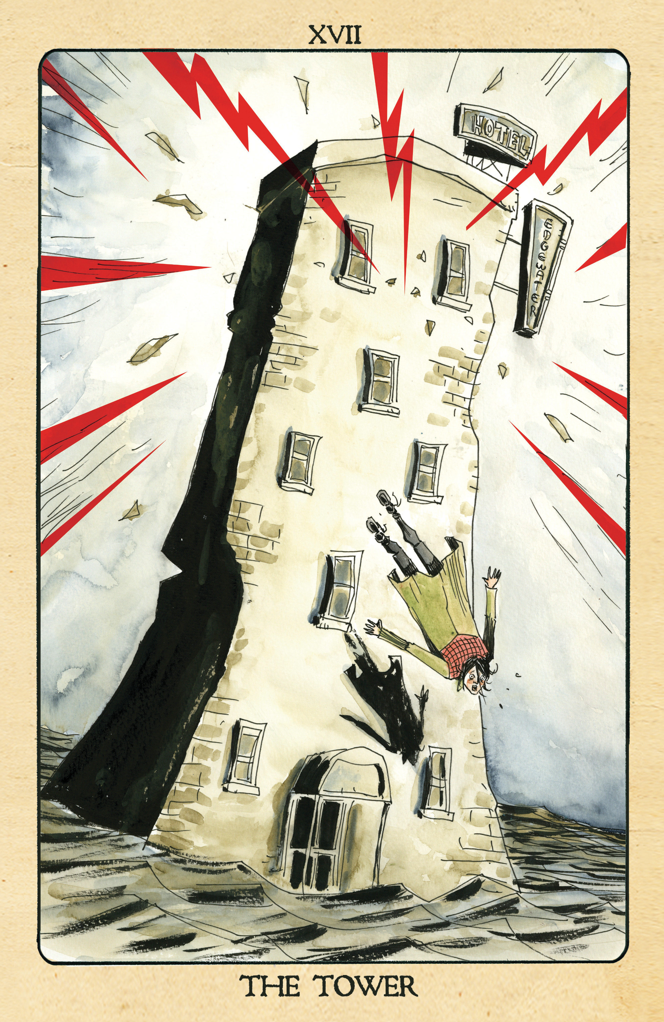 Minor Arcana #17 D 1 in 10 Variant Edition Tarot Variant (Dressed, Lemire)