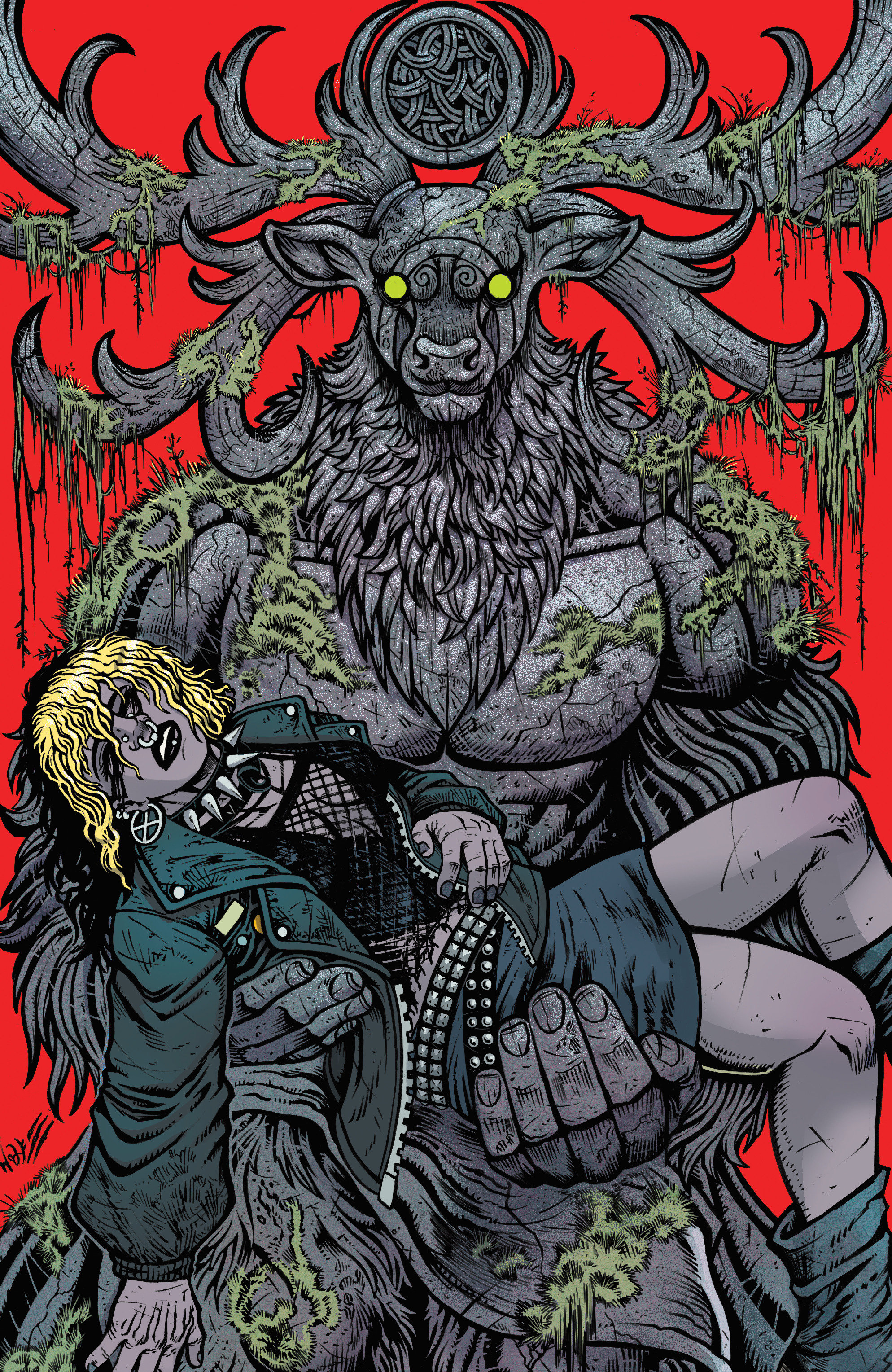 The Creeping Below #4 D 1 in 25 Variant Edition (Full Art, Wolfe)