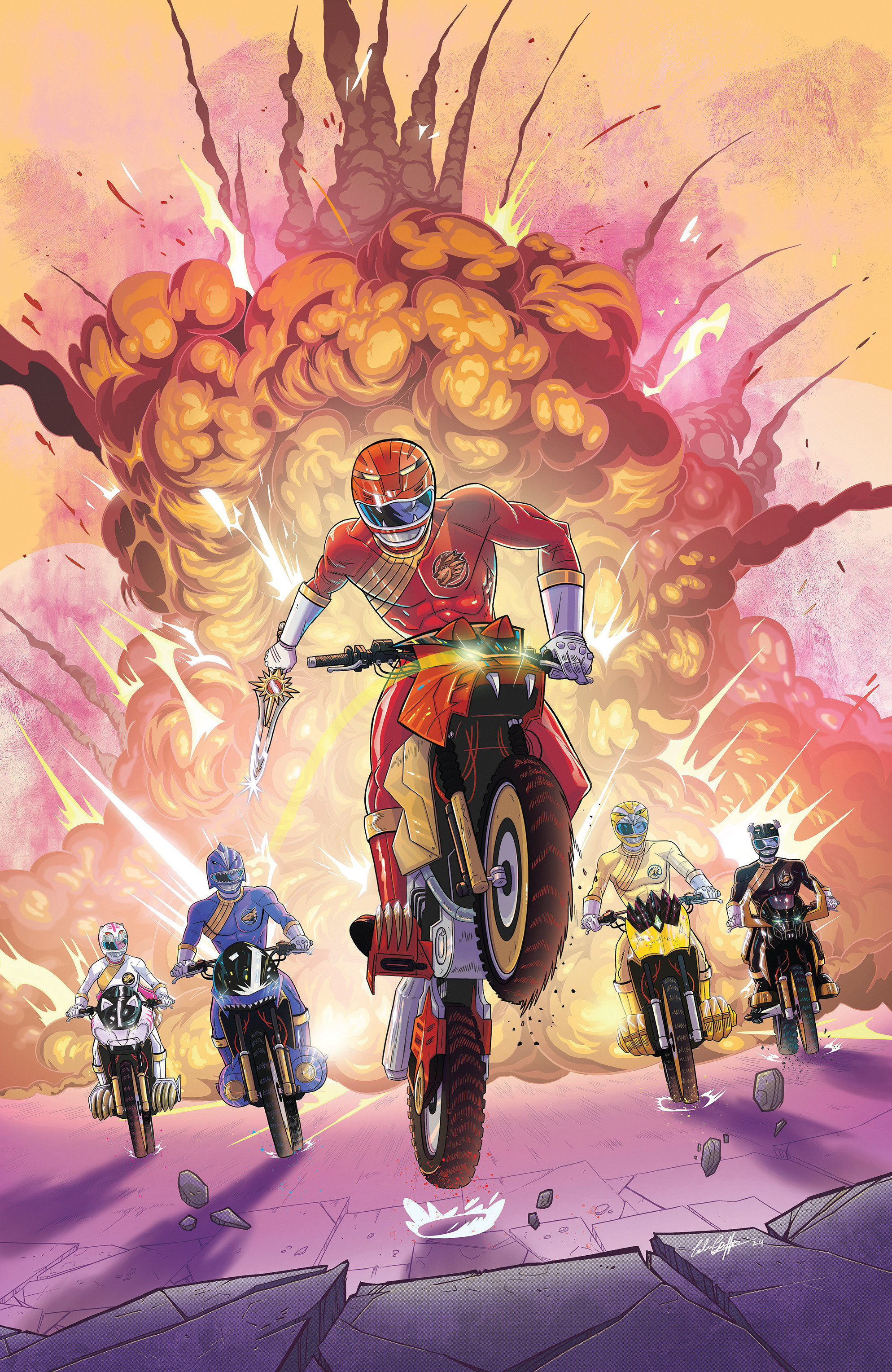 Weekly Pull list - Power Rangers Prime #8 D 1:10 INCV (Full Art, Griffin)