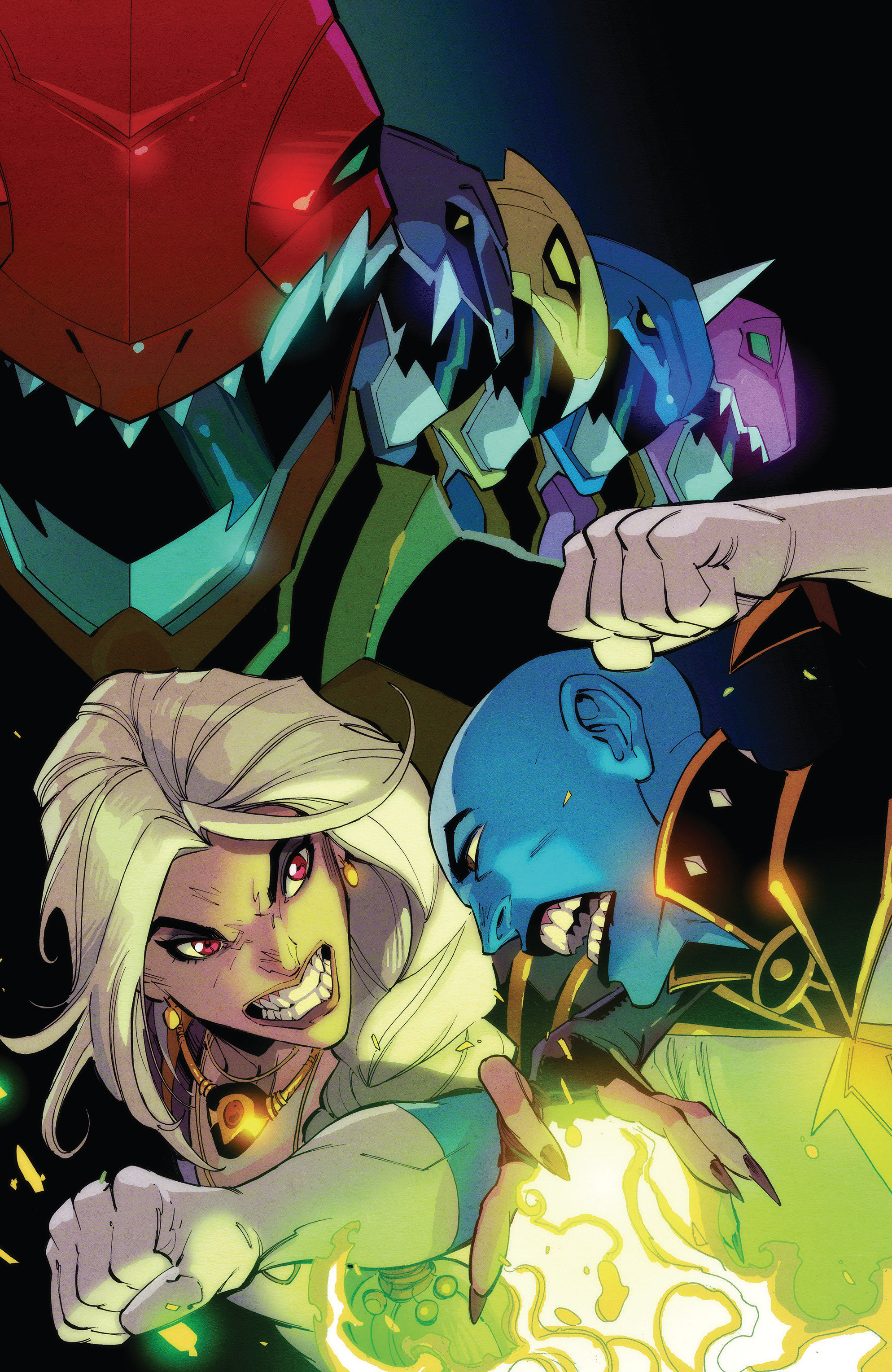 Weekly Pull list - Power Rangers Prime #11 G 1:25 INCV (Full Art, Dunbar)