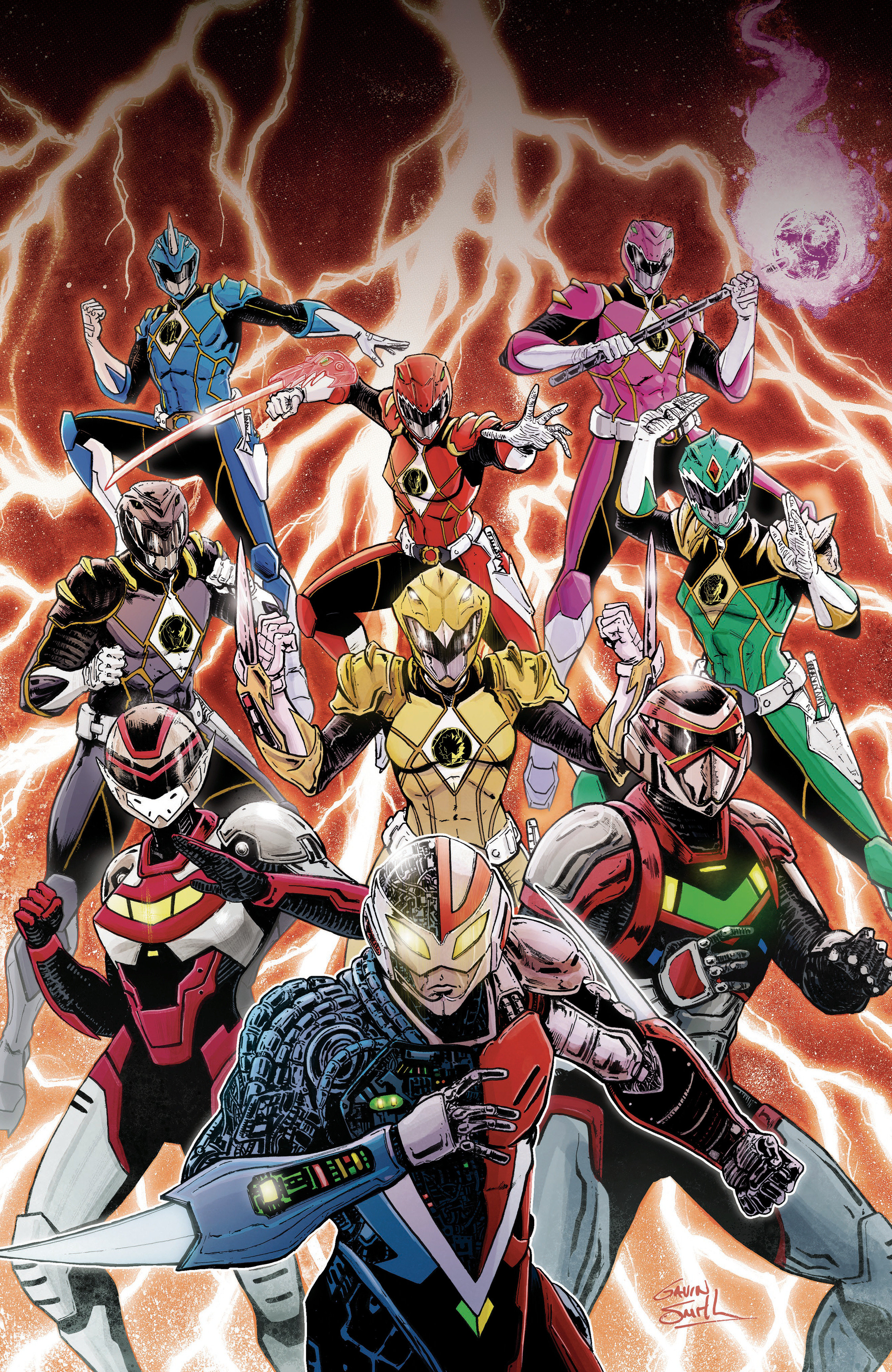 Weekly Pull list - Power Rangers Prime #12 E 1:15 INCV (Full Art, Smith)