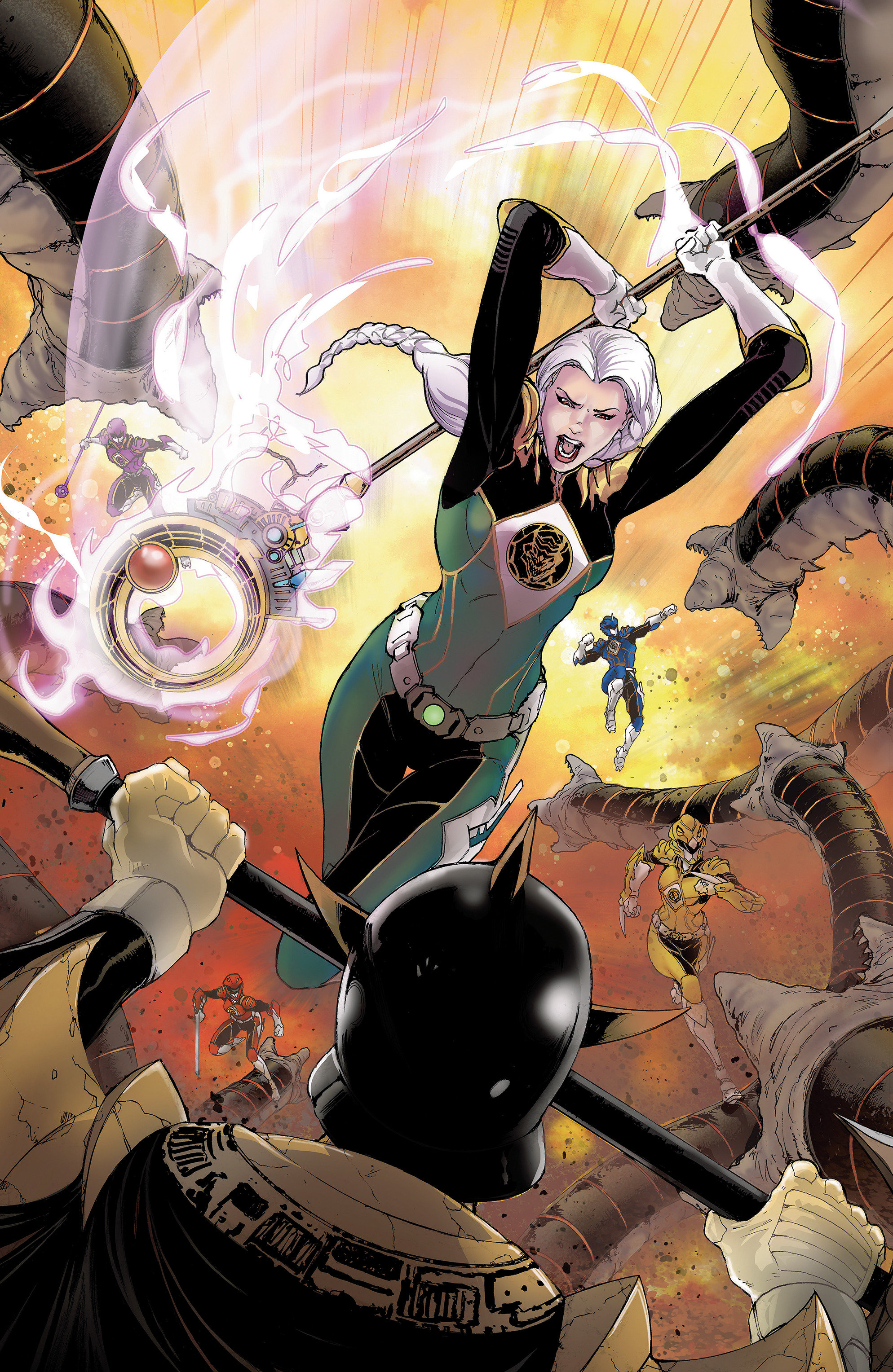 Power Rangers Prime #16 G Unlimited Variant (Full Art, Griffith)