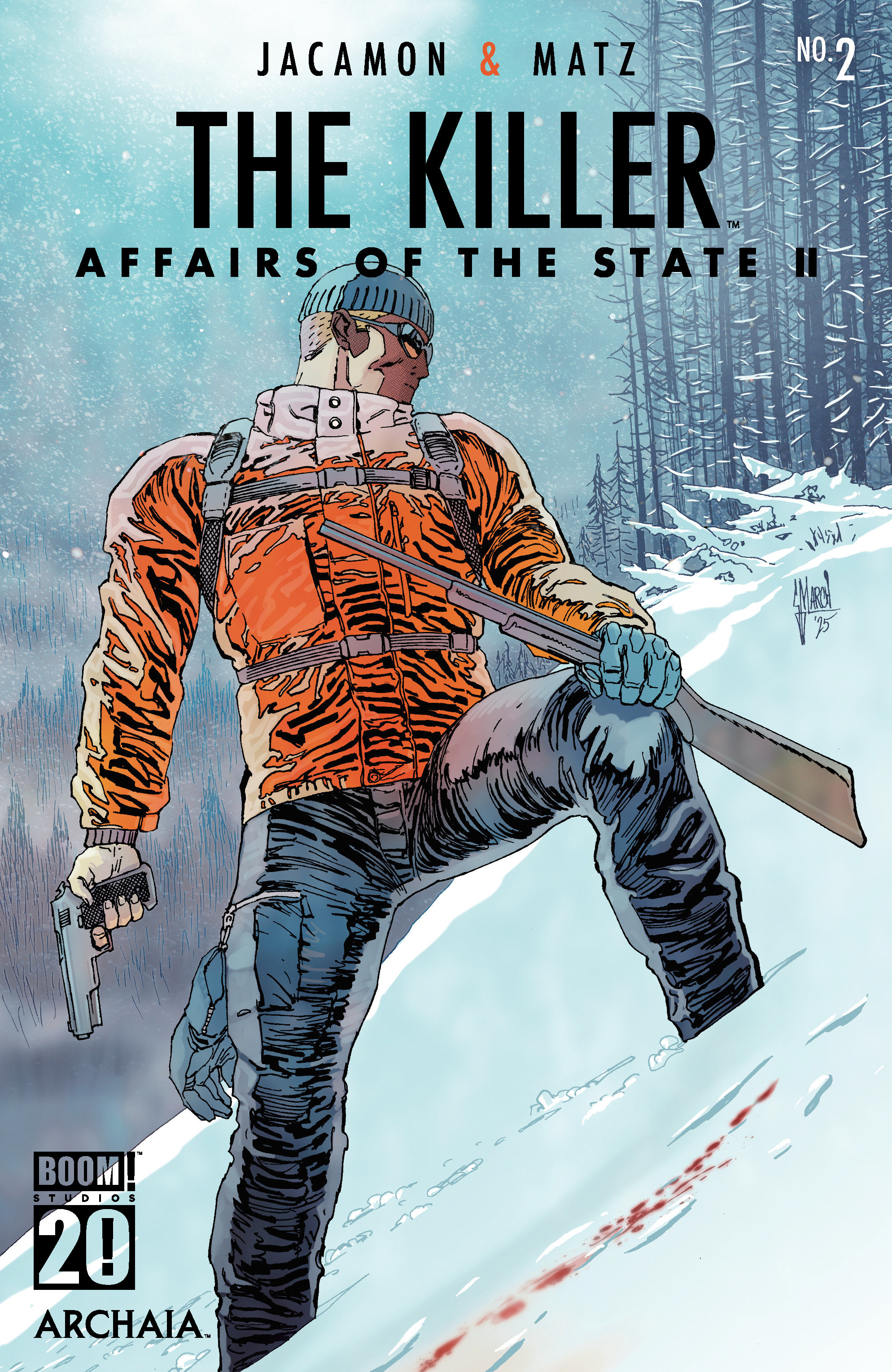 Weekly Pull list - The Killer: Affairs of the State II #2 B Variant (Dressed, March)