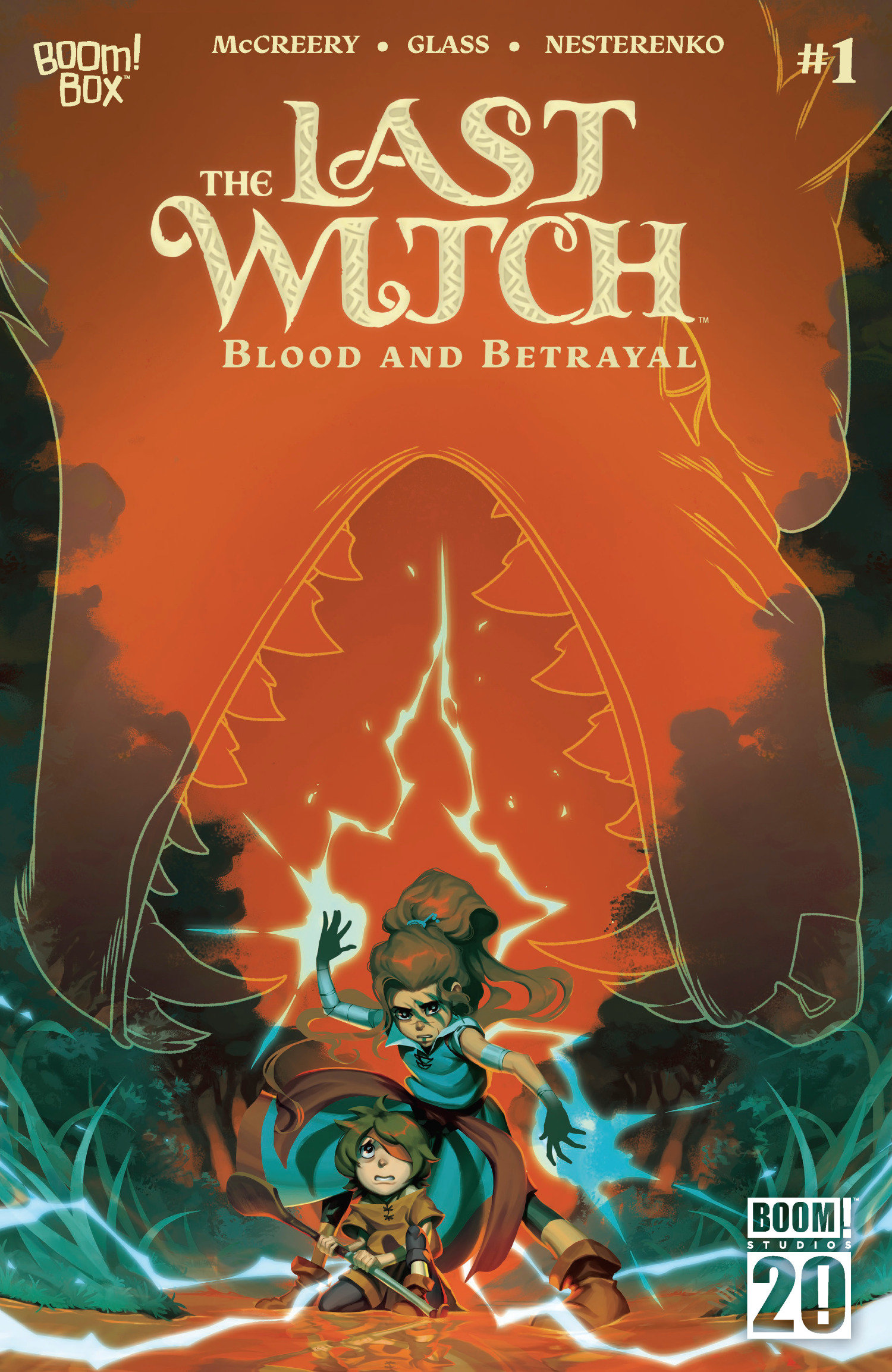 Weekly Pull list - The Last Witch: Blood & Betrayal #1 A Main (Dressed, Glass)