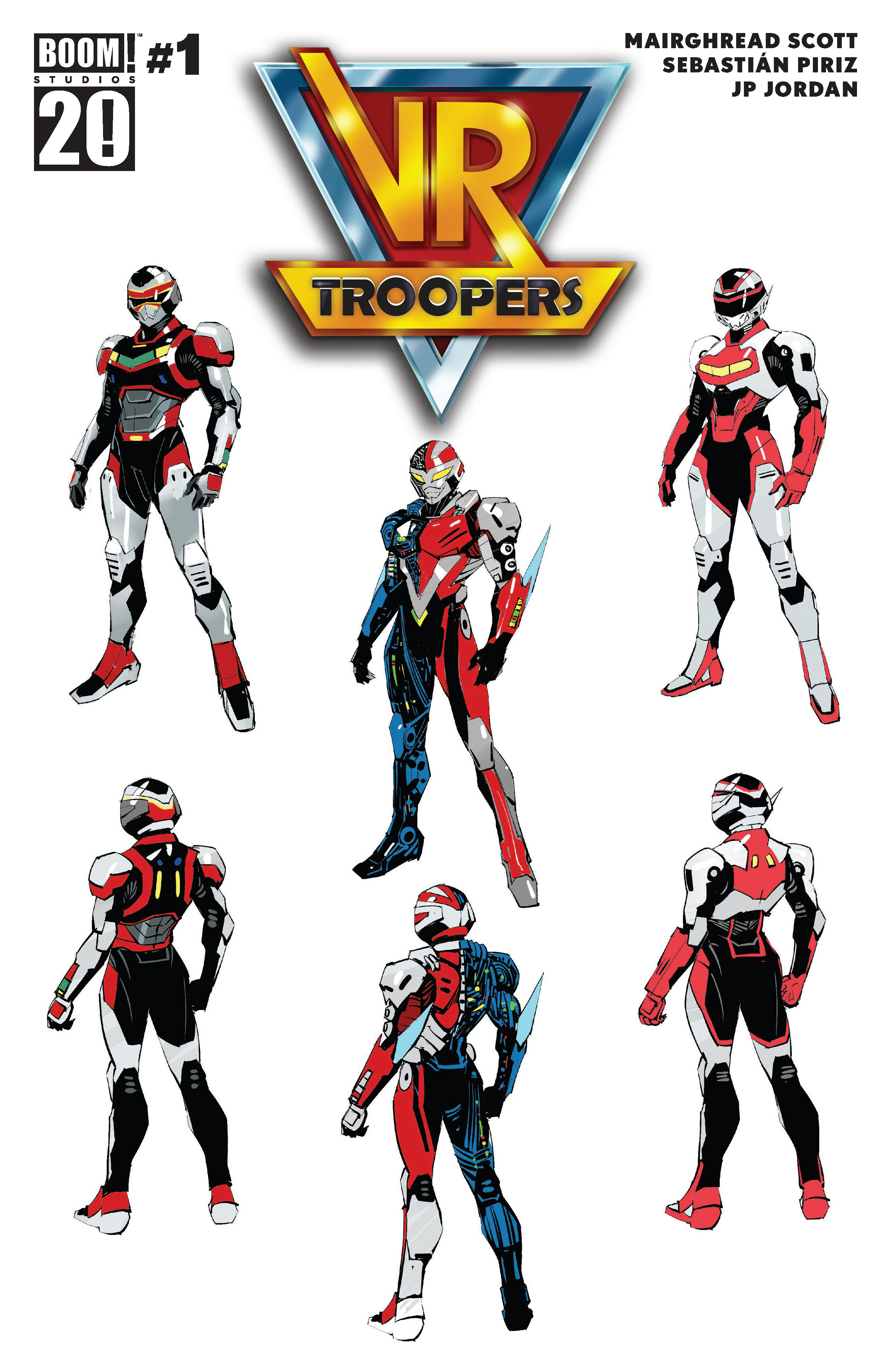 VR Troopers #1 ZB 2nd Printing (Dressed, Mora)
