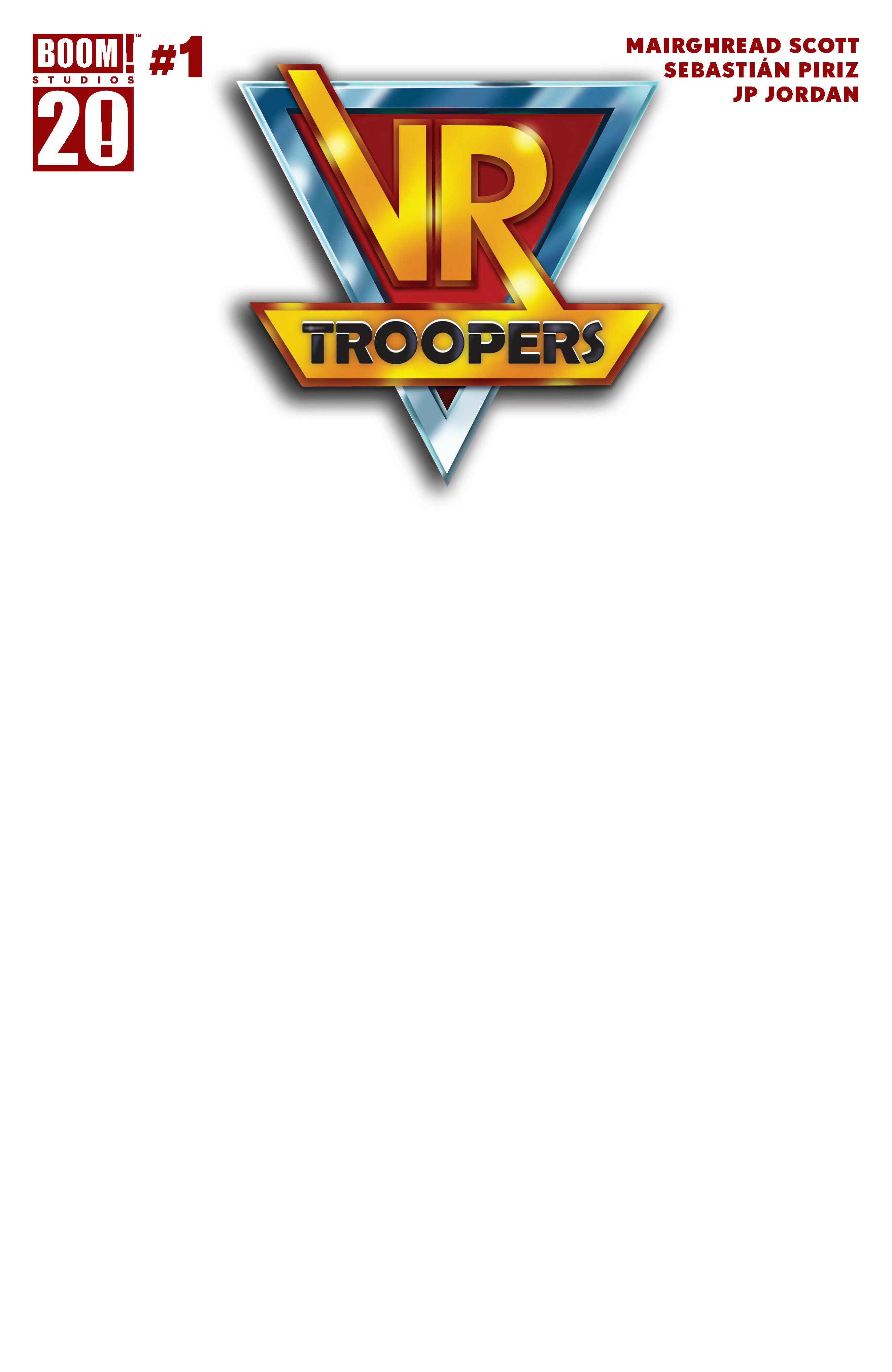 VR Troopers #1 F Blank Sketch Variant (Sketch)