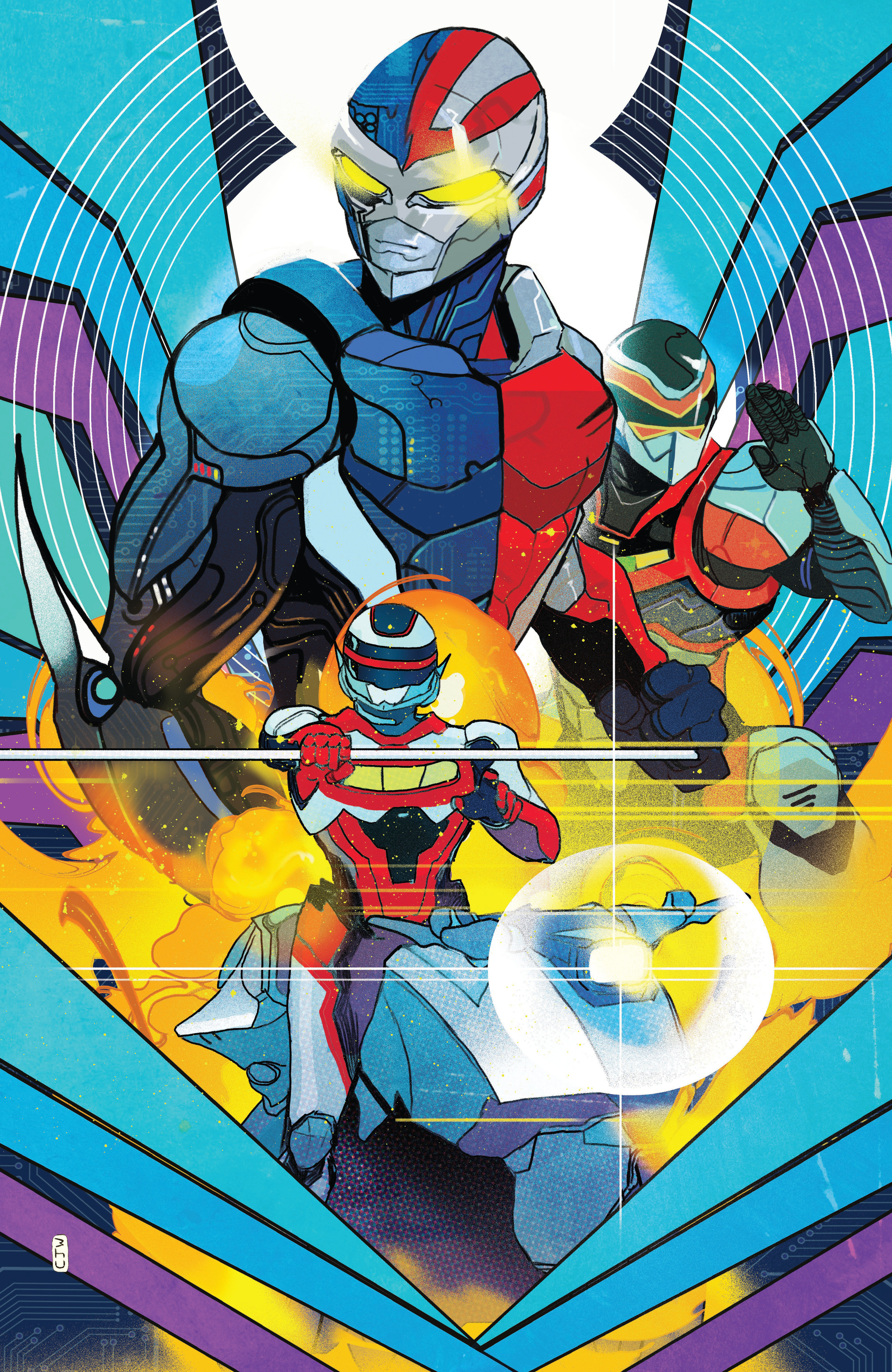 VR Troopers #1 L 1:100 INCV (Full Art, Ward)
