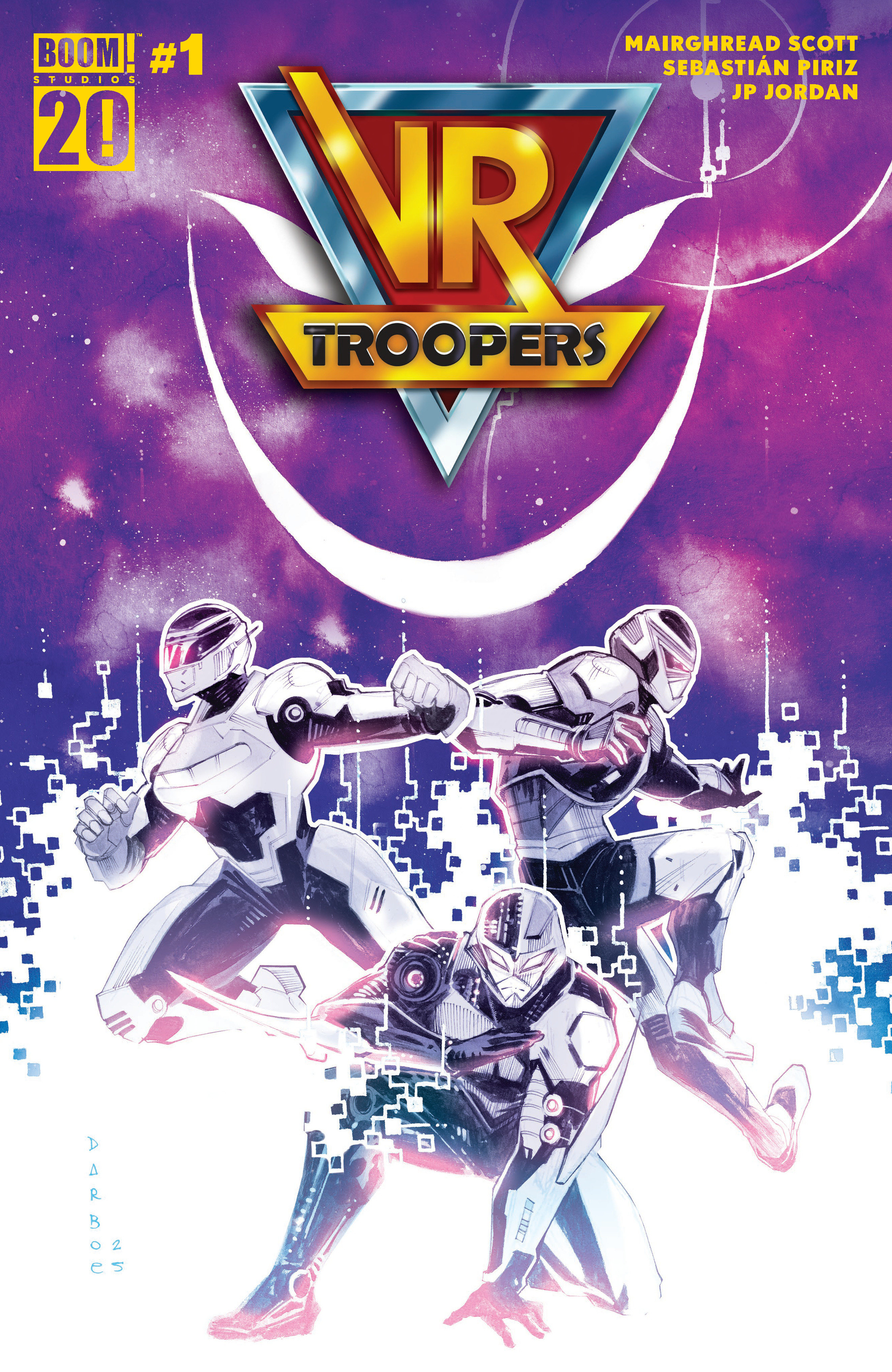 VR Troopers #1 M FOC Reveal Variant (Dressed, Darboe)