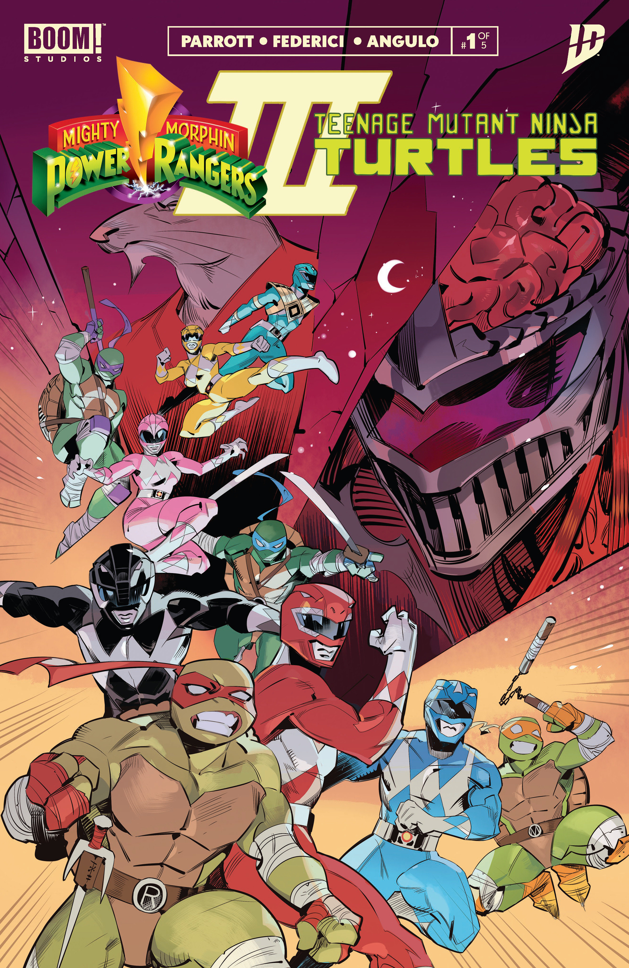 Mighty Morphin Power Rangers/Teenage Mutant Ninja Turtles #1