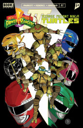 MIGHTY MORPHIN POWER RANGERS/ TEENAGE MUTANT NINJA TURTLES III #1 B VARIANT   - PRE ORDER [FOC 28.06]