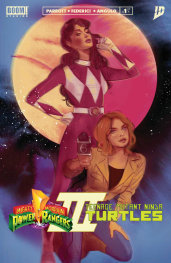 MIGHTY MORPHIN POWER RANGERS/ TEENAGE MUTANT NINJA TURTLES III #1 C BOOM 20TH ANNIVERSARY VARIANT   - PRE ORDER [FOC 28.06]
