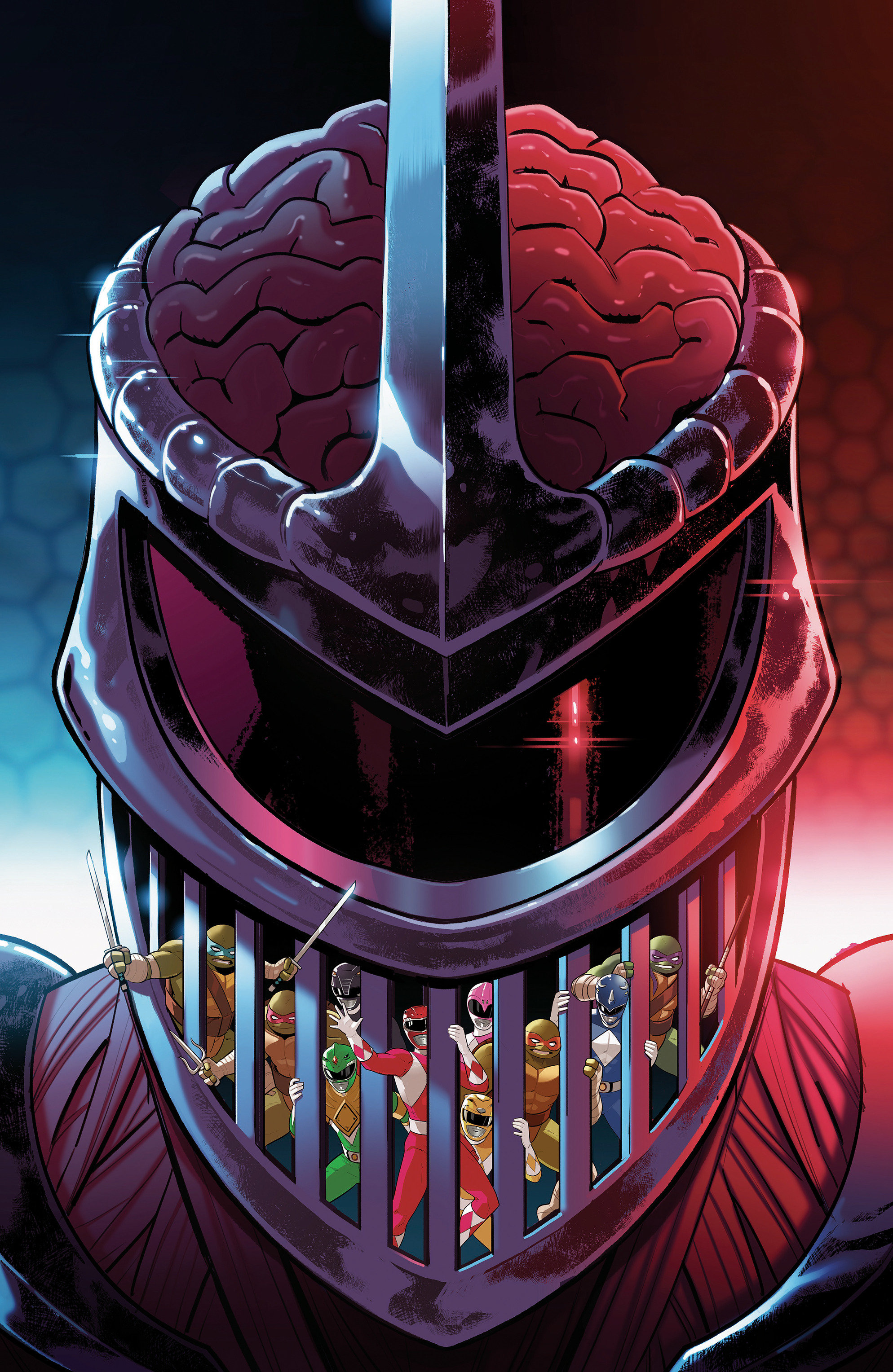 Weekly Pull list - Mighty Morphin Power Rangers/Teenage Mutant Ninja Turtles III #3 I 1:200 INCV (Full Art, Byrne)