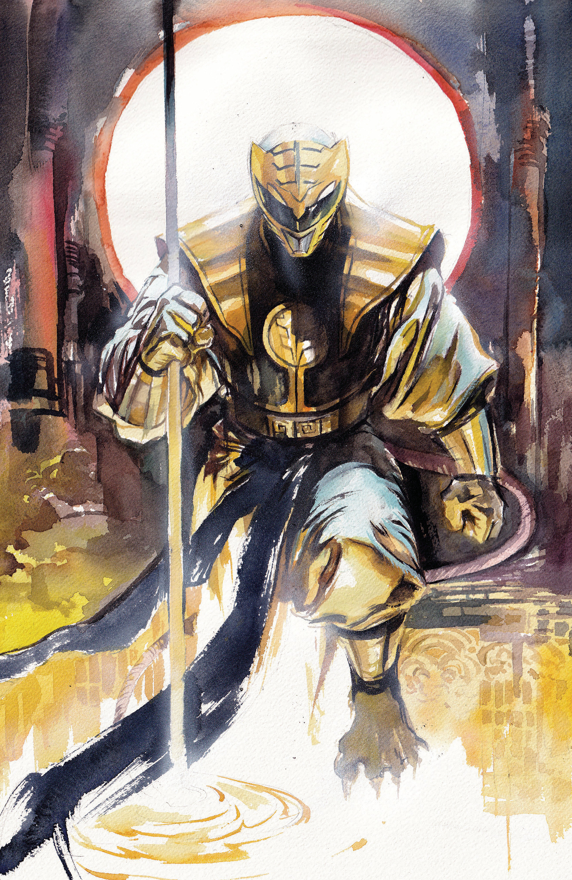 Mighty Morphin Power Rangers/Teenage Mutant Ninja Turtles III #5 G 1 in 50 Variant Edition (Full Art, Ito)