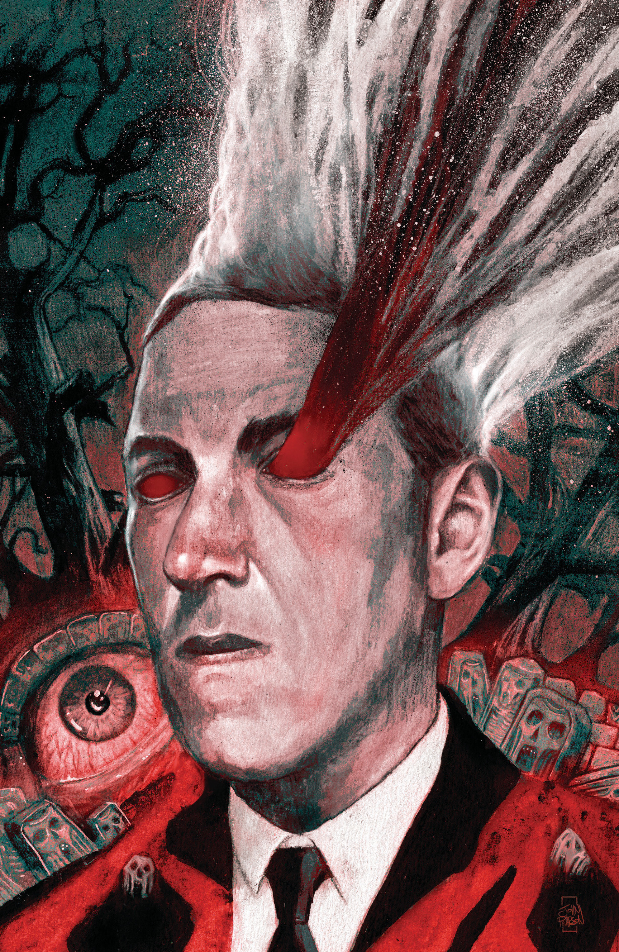 Weekly Pull list - The Last Day of H.P. Lovecraft #1 E 1:15 INCV (Full Art, Pearson)