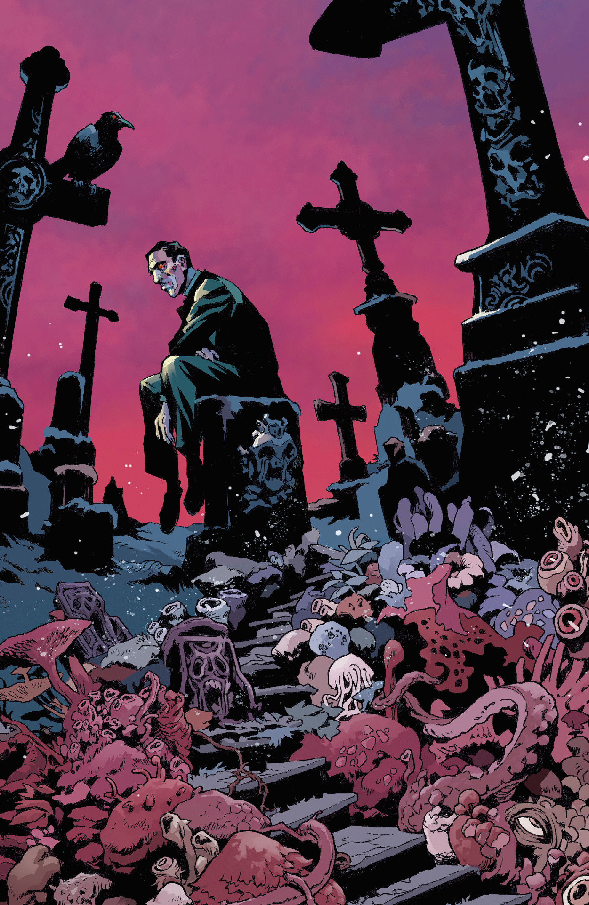 The Last Day Of H.P. Lovecraft #4 C 1 in 10 Variant Edition (Full Art, De Stena)