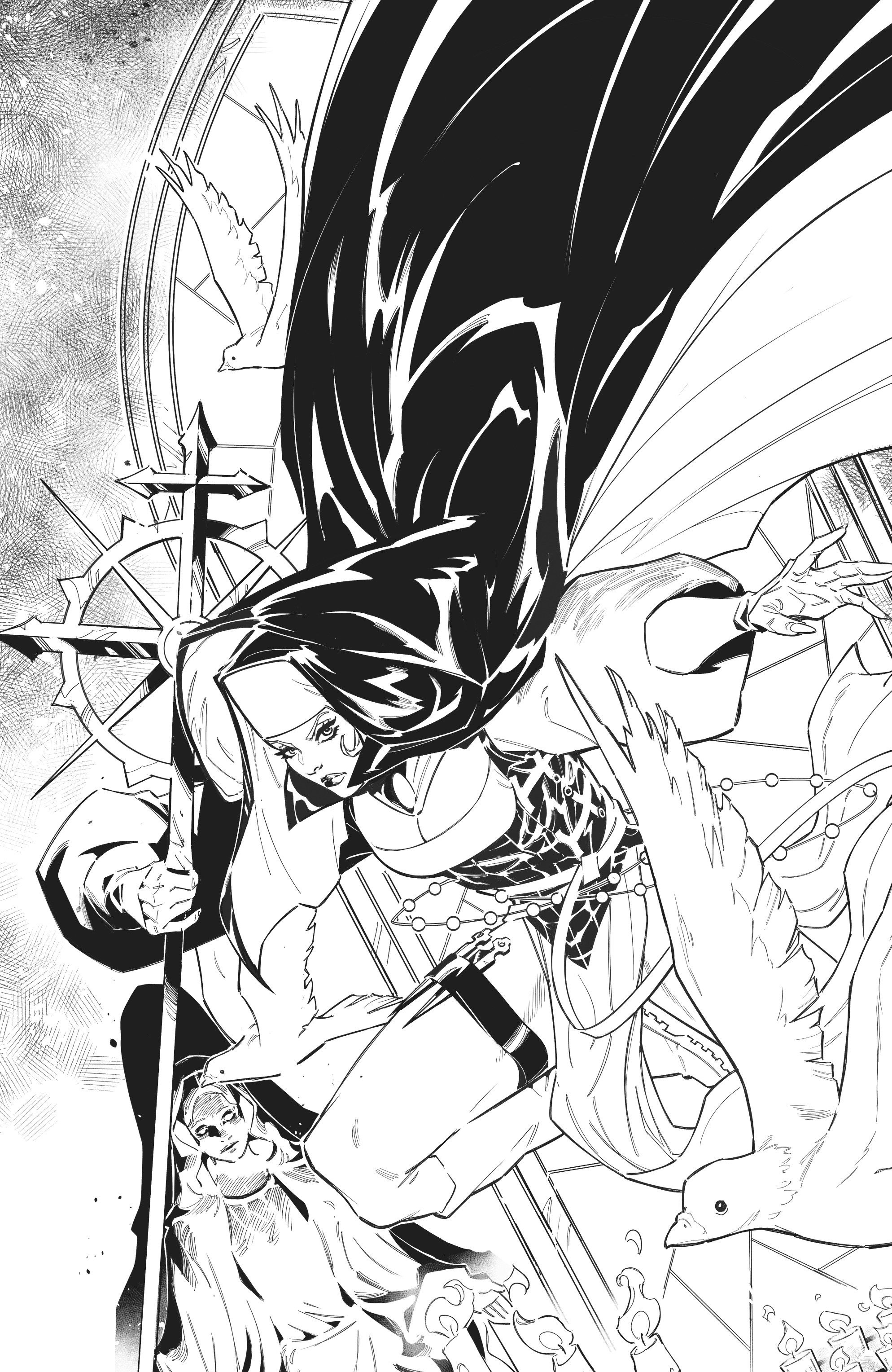 Weekly Pull list - Marian Heretic #1 ZB 2nd Printing (Full Art, Inks, Jaro)