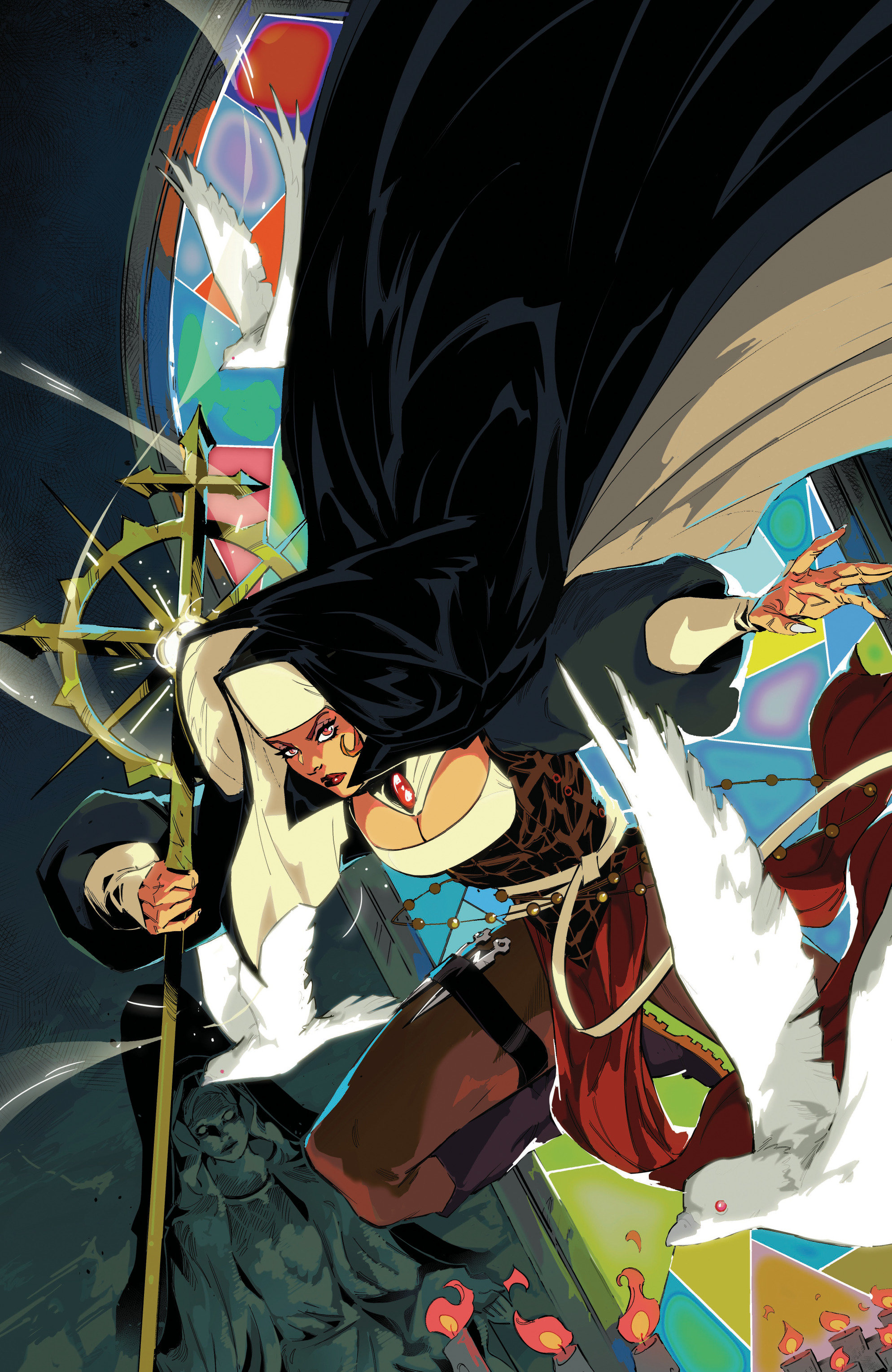 Weekly Pull list - Marian Heretic #1 ZC 1:10 INCV 2nd Printing (Full Art, Foil Stamp, Jaro)