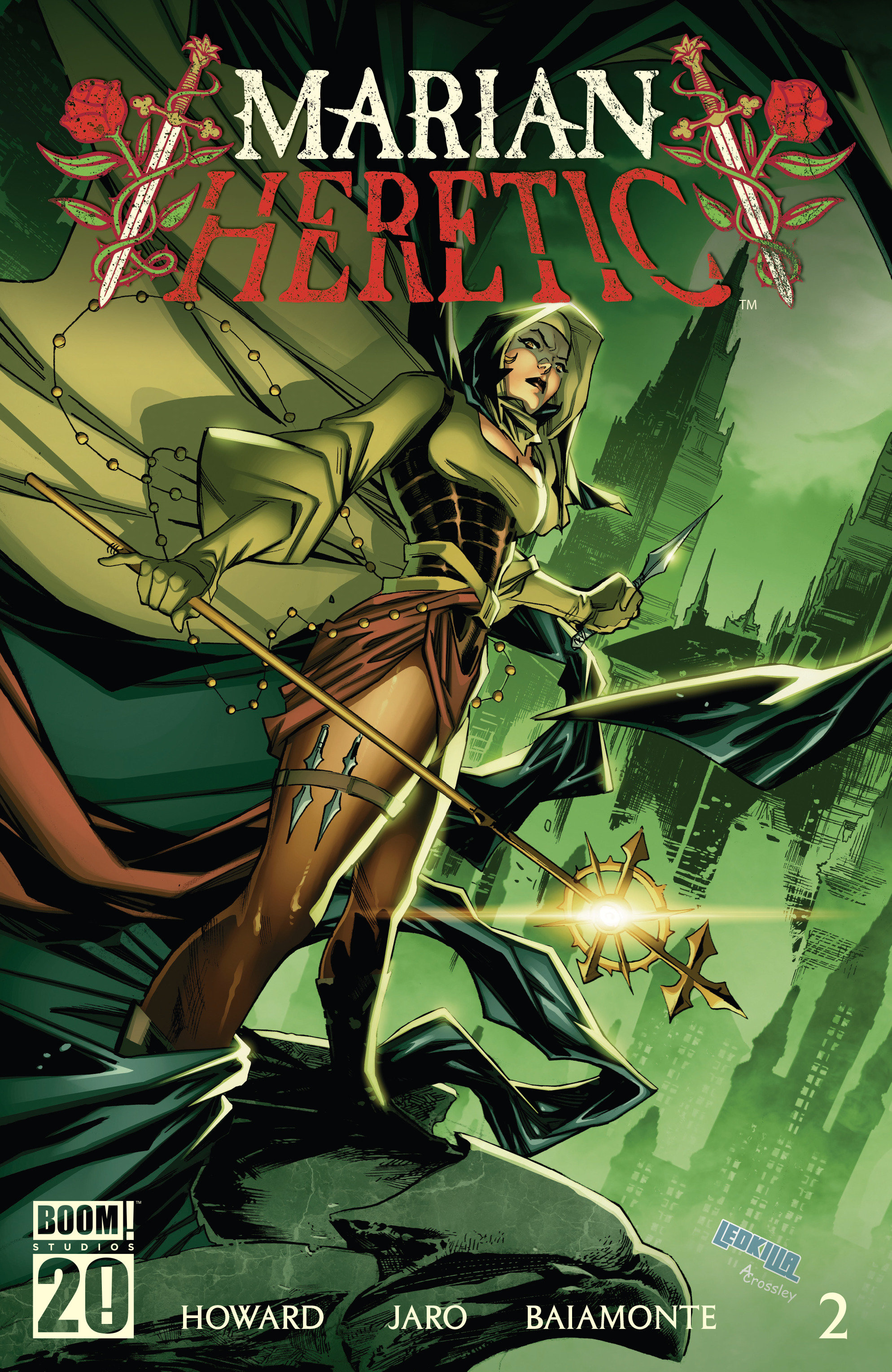 Weekly Pull list - Marian Heretic #2 B Variant (Dressed, Lashley)