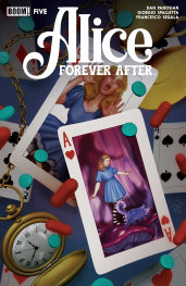  FOC13062026291 | ALİCE FOREVER AFTER @5 E FOC REVEAL VARİANT (DRESSED PUEBLA) PRE ORDER [FOC 1306] | BOOM  