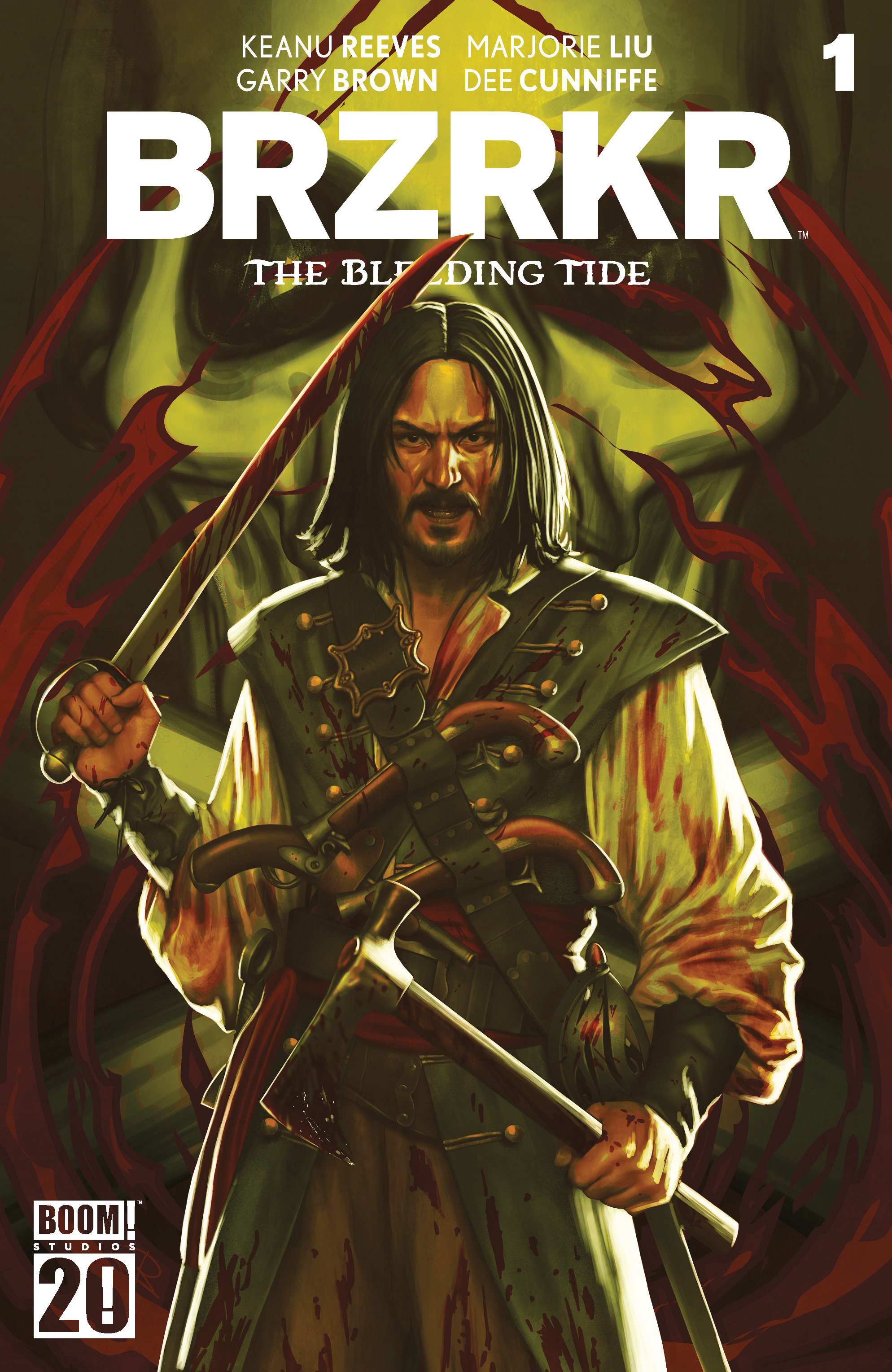 BRZRKR: The Bleeding Tide #1 E Variant (Dressed, Foil, Puebla)