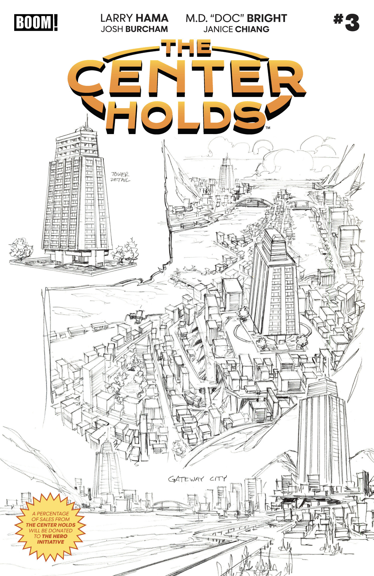 The Center Holds #3 D Foc Reveal (Dressed, Bright)