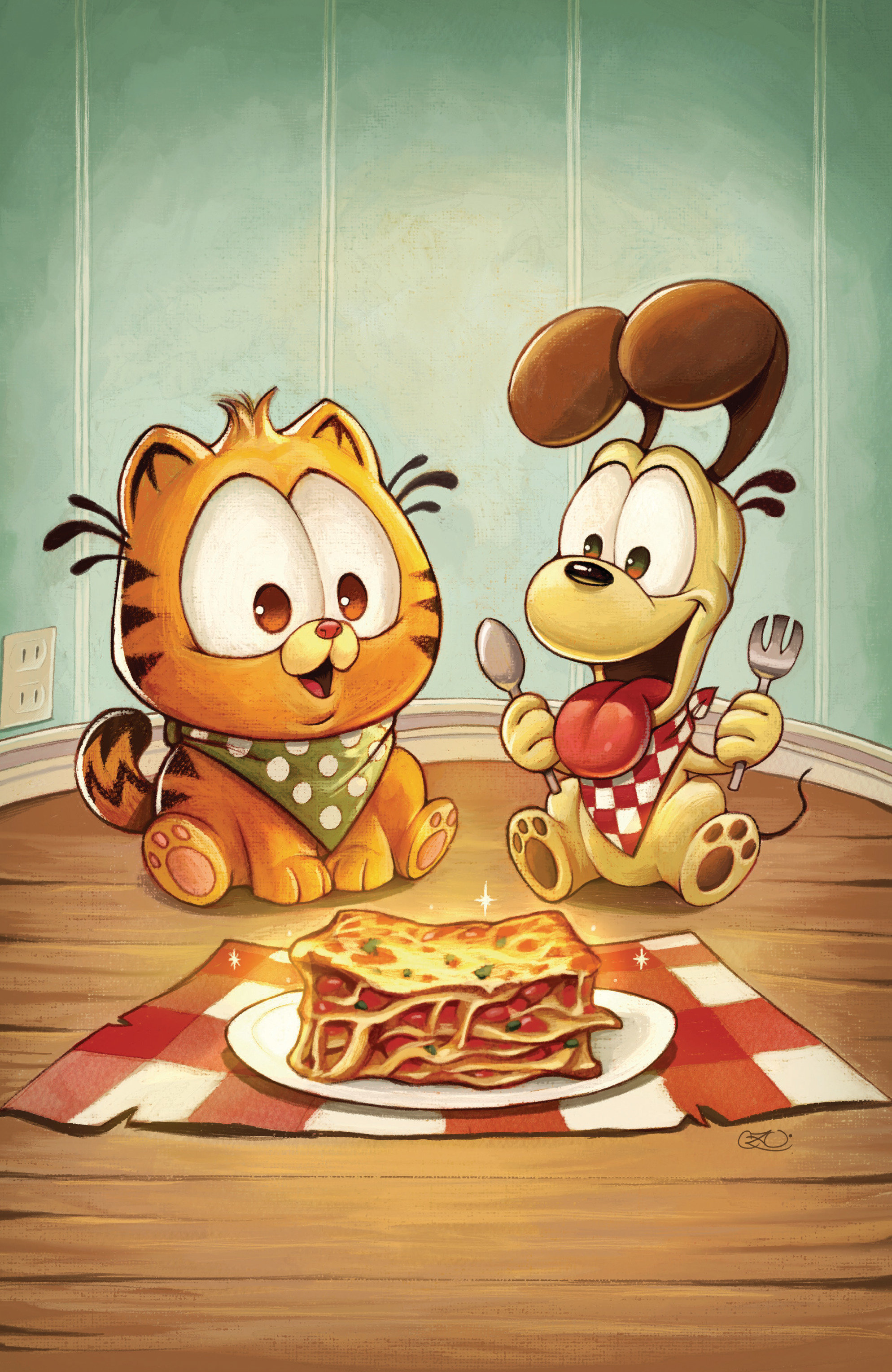 Baby Garfield #2 C 1:5 Variant Edition (Full Art, Zullo Uminga)