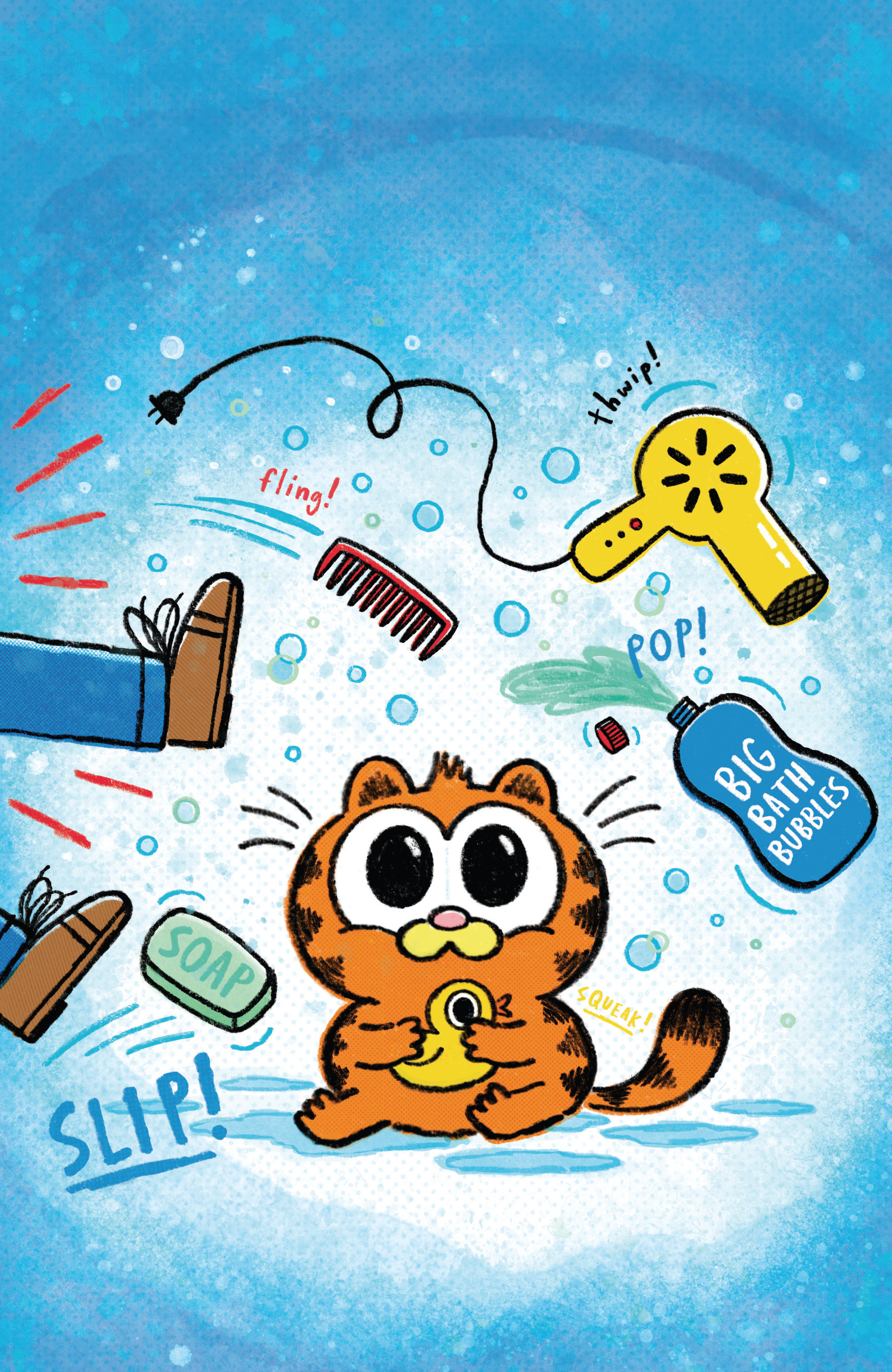 Baby Garfield #4 C 1:5 Variant Edition (Full Art, Clanton)