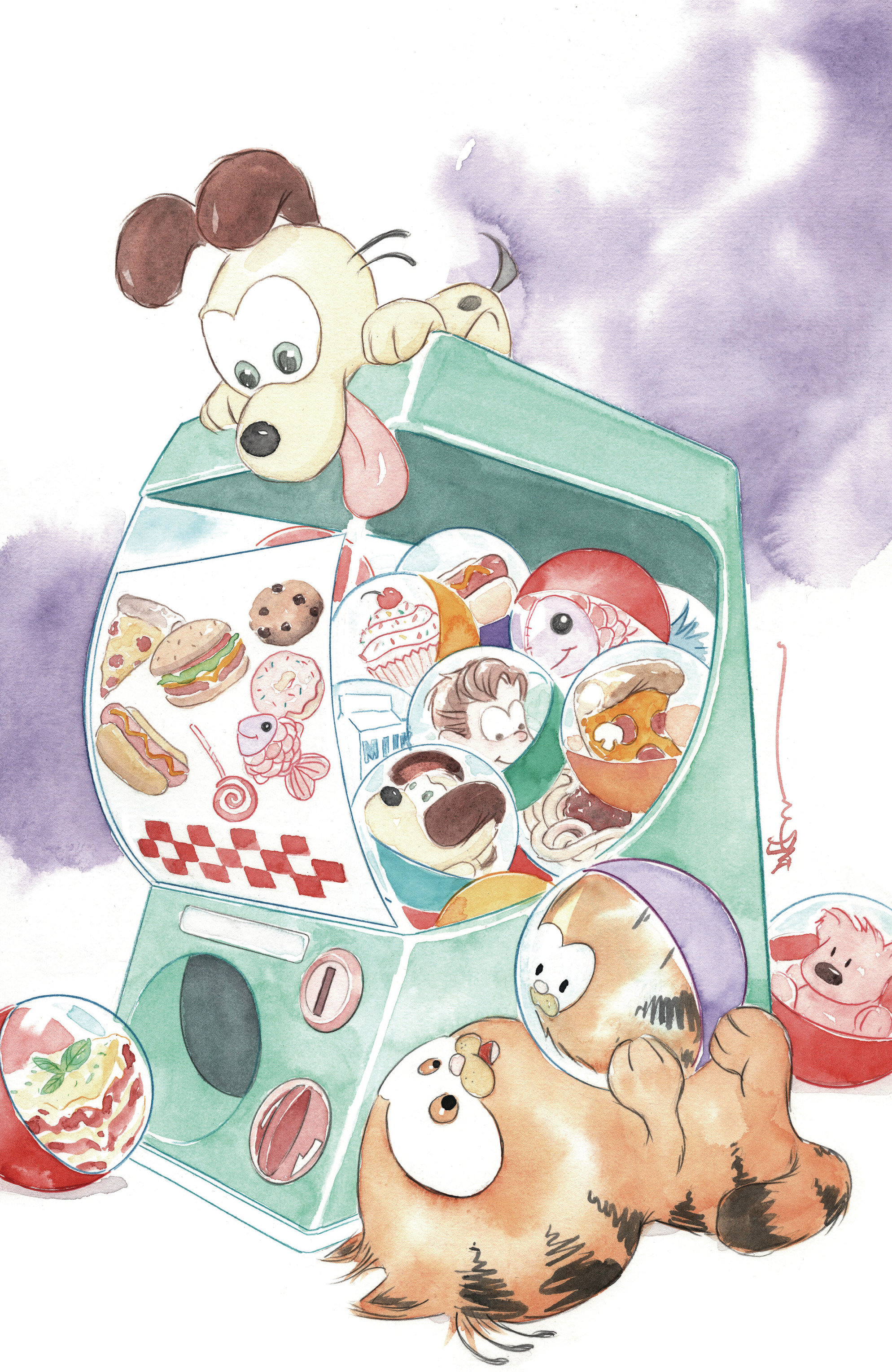 Baby Garfield #4 D 1 in 10 Variant Edition (Full Art, Nguyen)