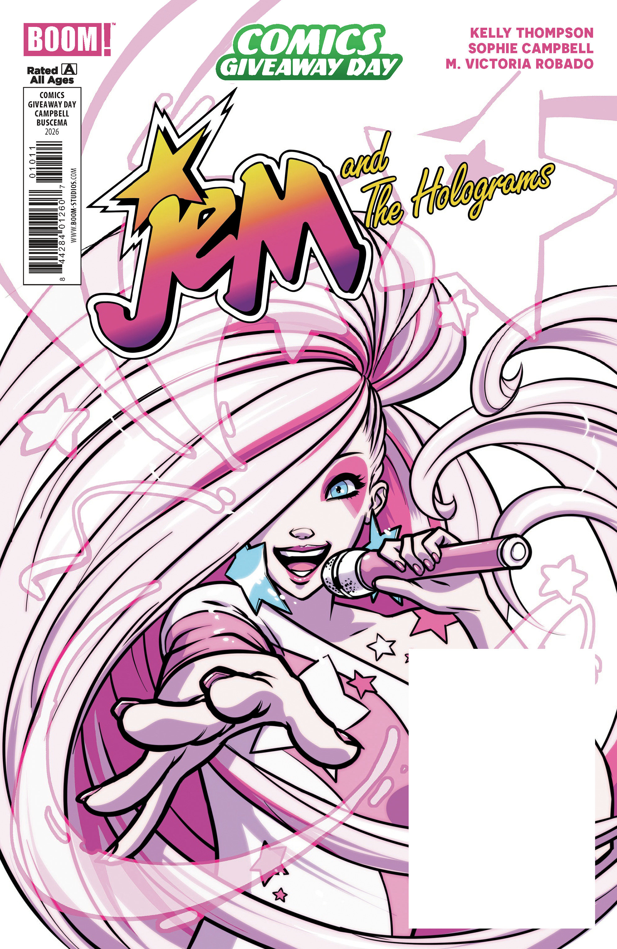 Jem And The Holograms/My Little Pony Flipbook Cgd 2026 (Bundle Of 20)