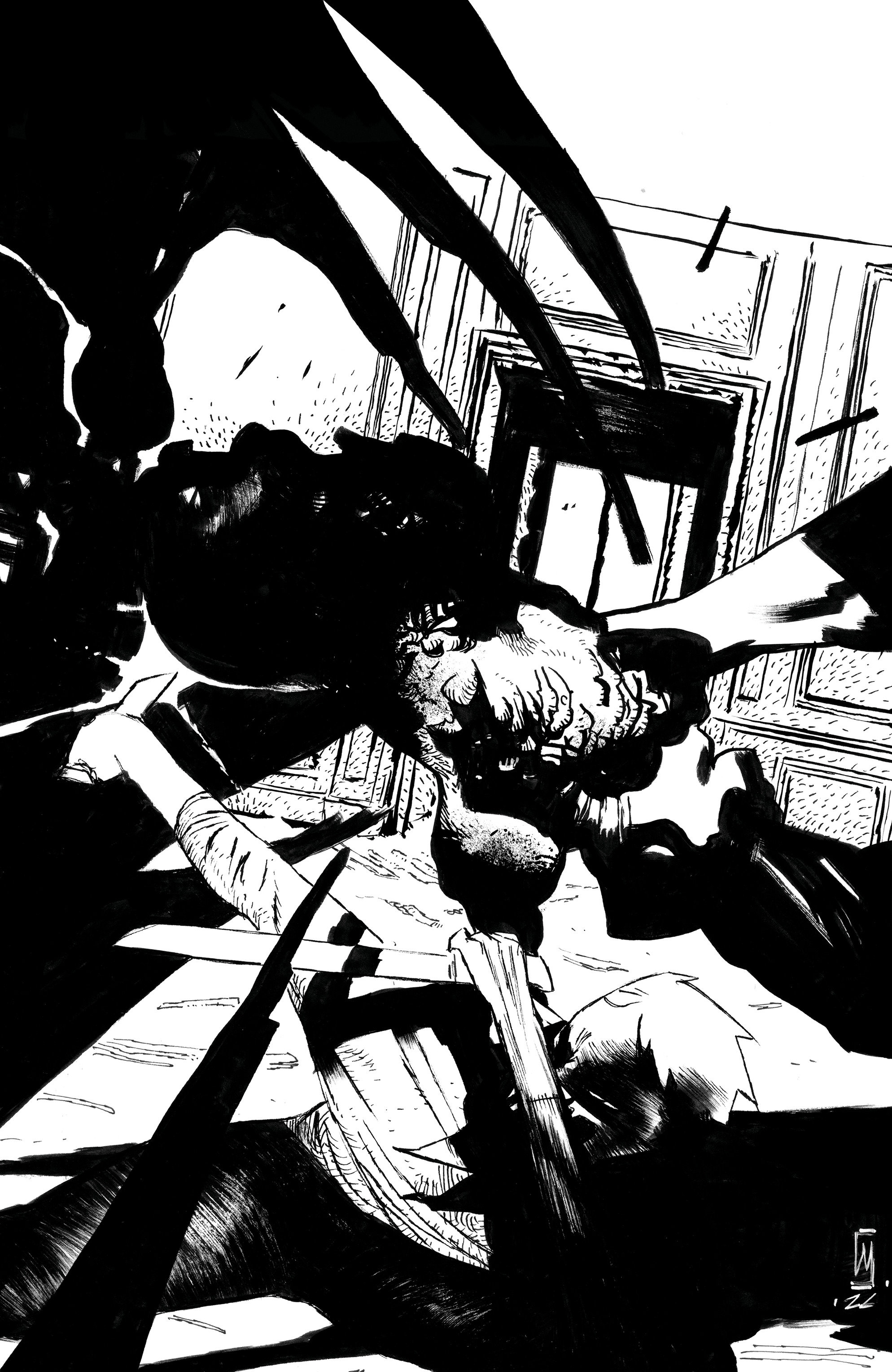 Fall Of The House Of Slaughter #3 C 1 in 10 Variant Edition (Full Art, Dell'edera)